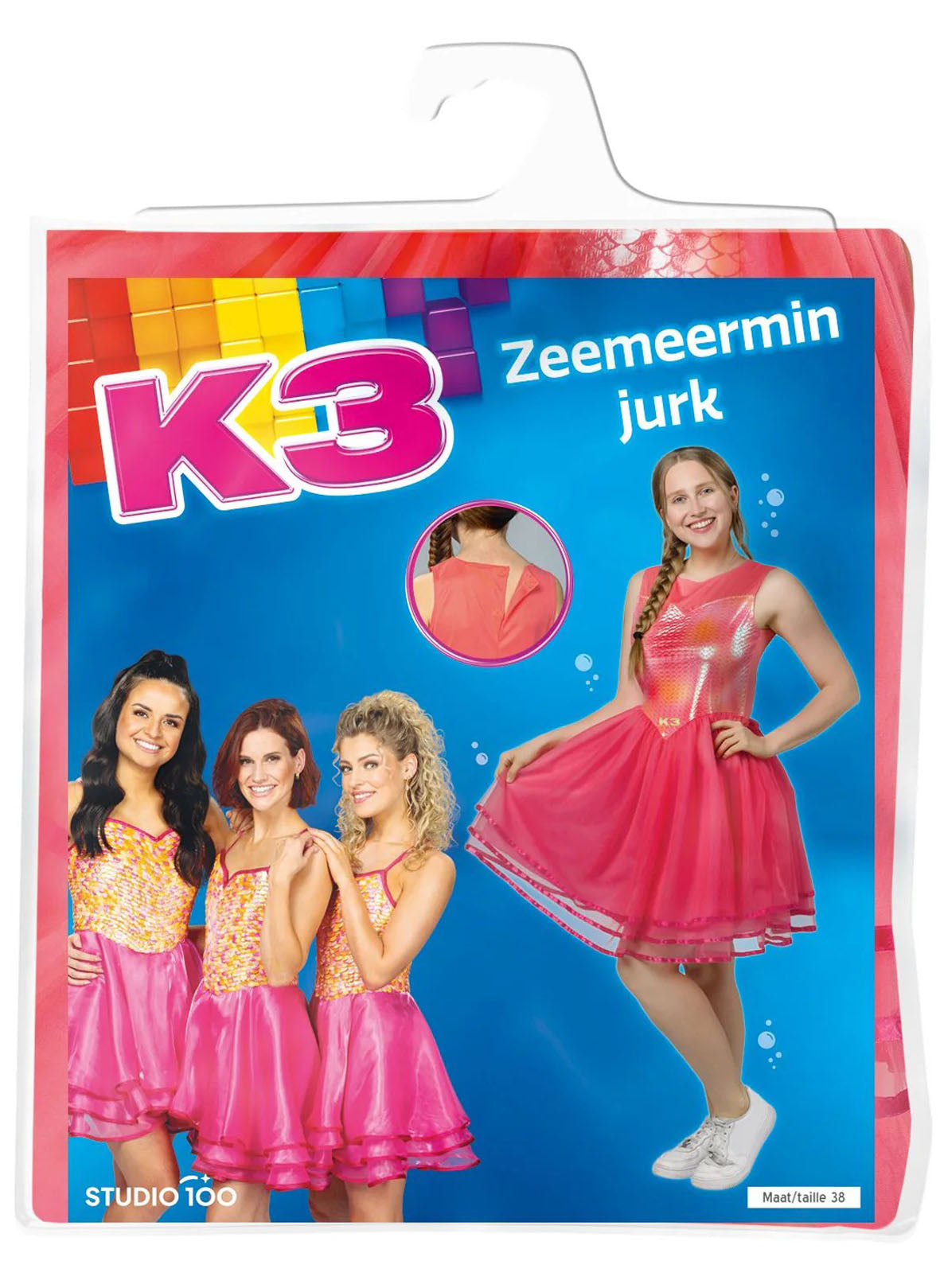 K3 Verkleedkleding "Verkleedjurk Lied van de Zeemeermin" –