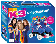 K3 Rolschaatsen "Regenboog Met verstelbare schoen" – Maat
