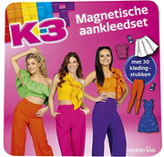 K3 Magnetische aankleedset "Met 30 kledingstukken"