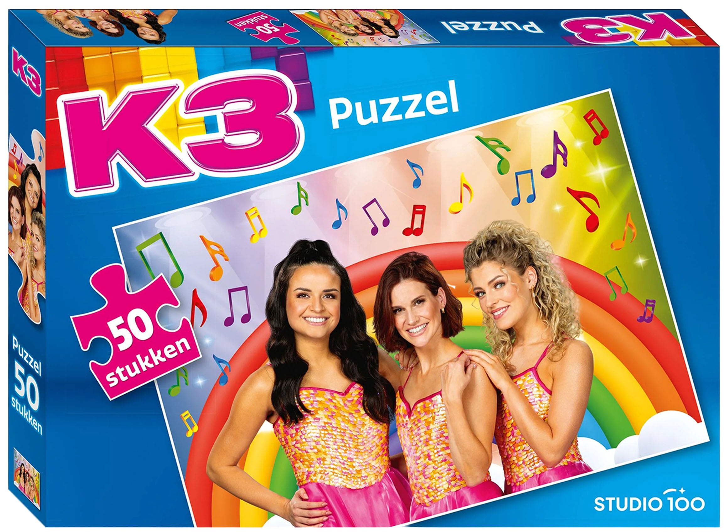 K3 Puzzel "Zeemeerminjurk" – 50 stukjes