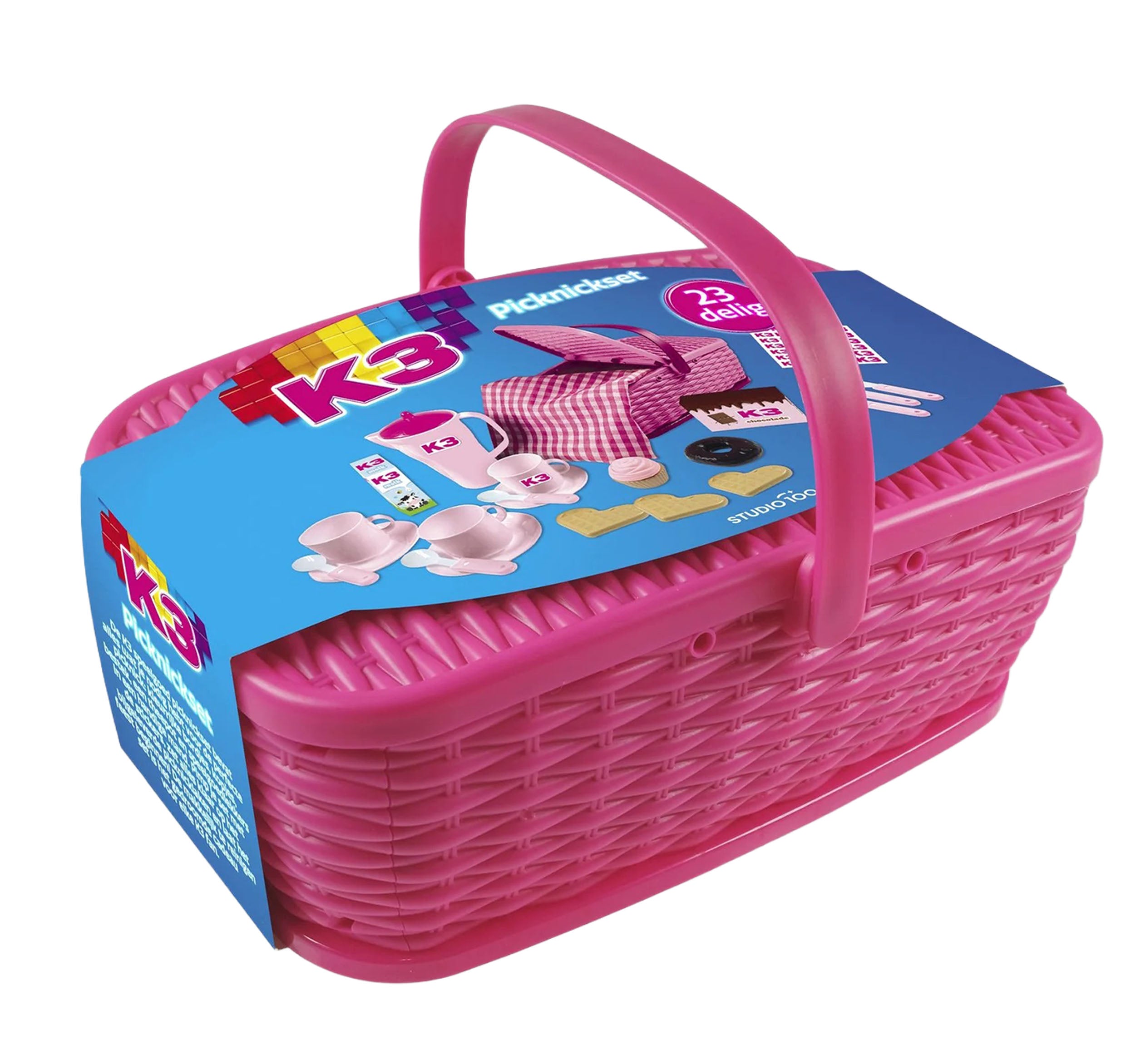 K3 Speelgoedpicknickset "Picknickset 24-delig"
