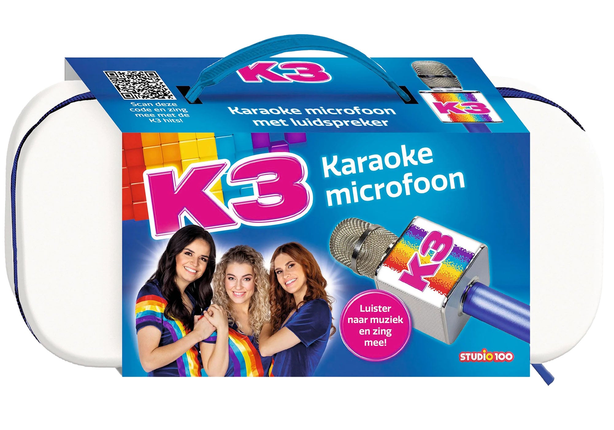 K3 Karaoke-microfoon "Met geluidseffecten en luidspreker"