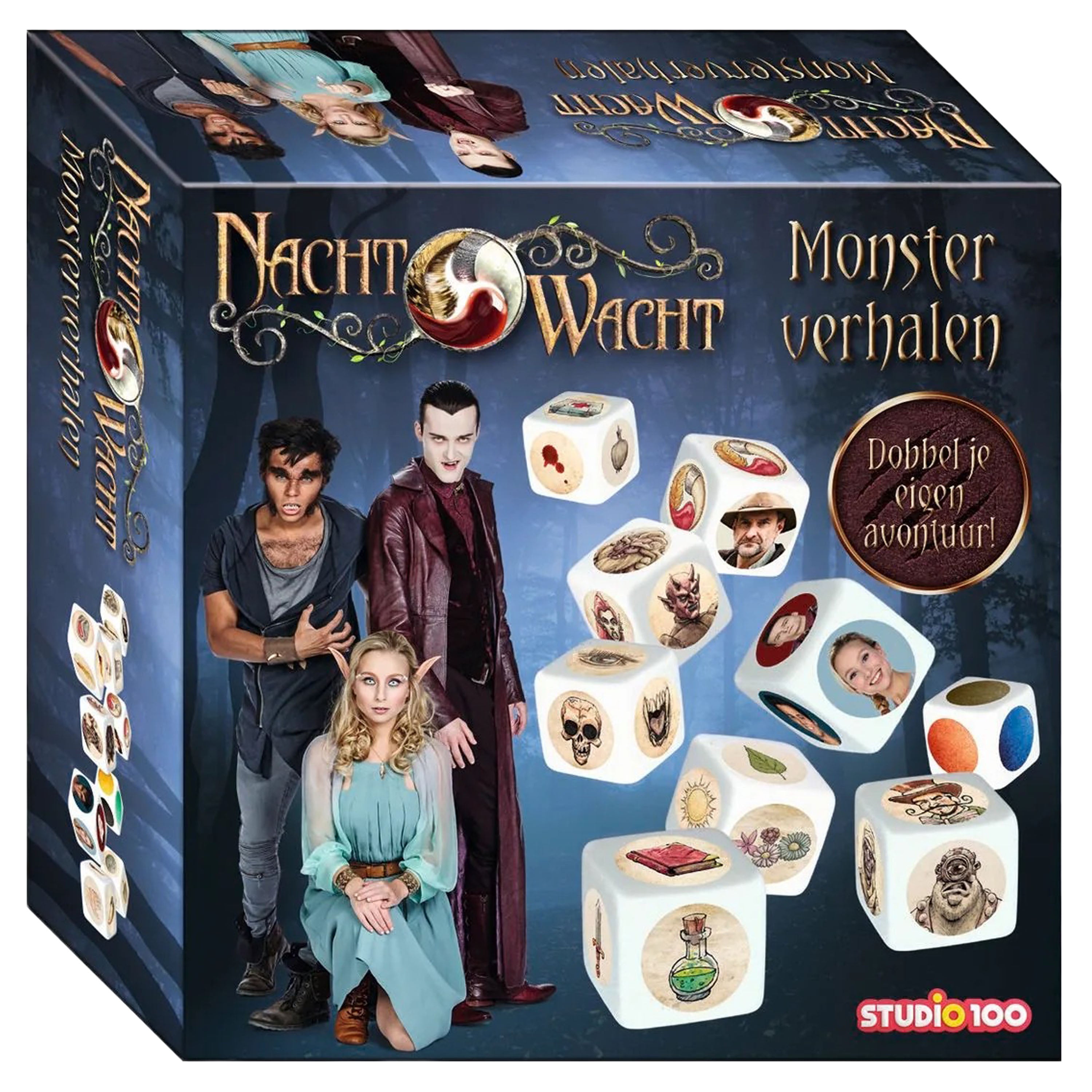 Nachtwacht Dobbelspel "Monsterverhalen"