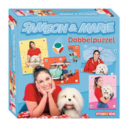 Samson & Marie Puzzel "Dobbelpuzzel" – 4 puzzels – 4x6 stukken
