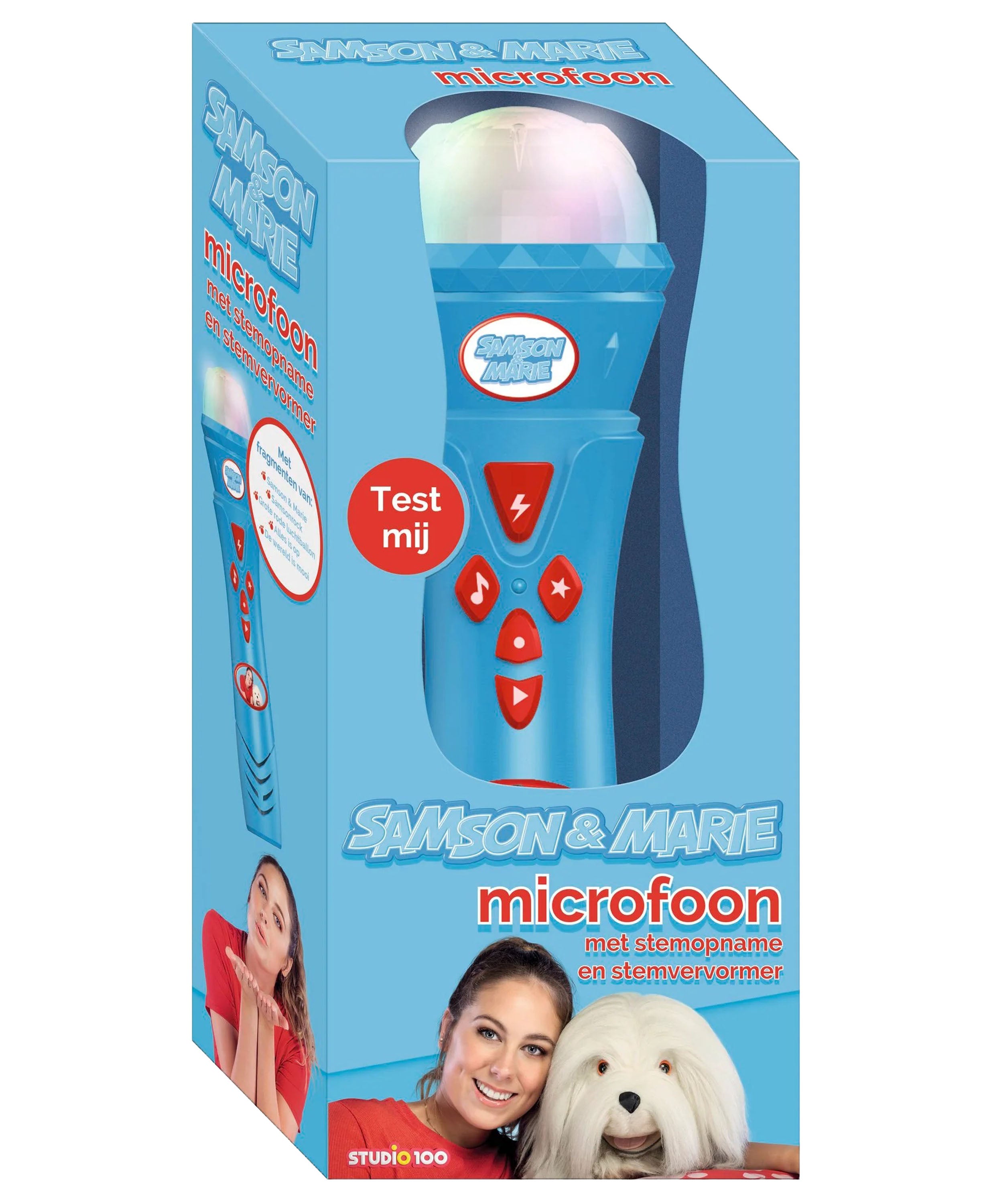 Samson & Marie Microfoon "Met stemopname en stemvervormer"