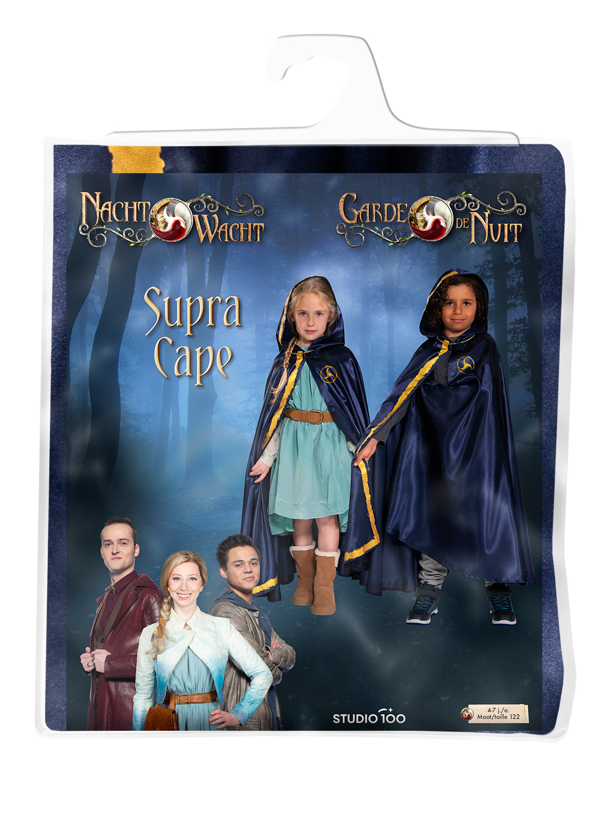 Nachtwacht Verkleedkleding "Supra-cape" –