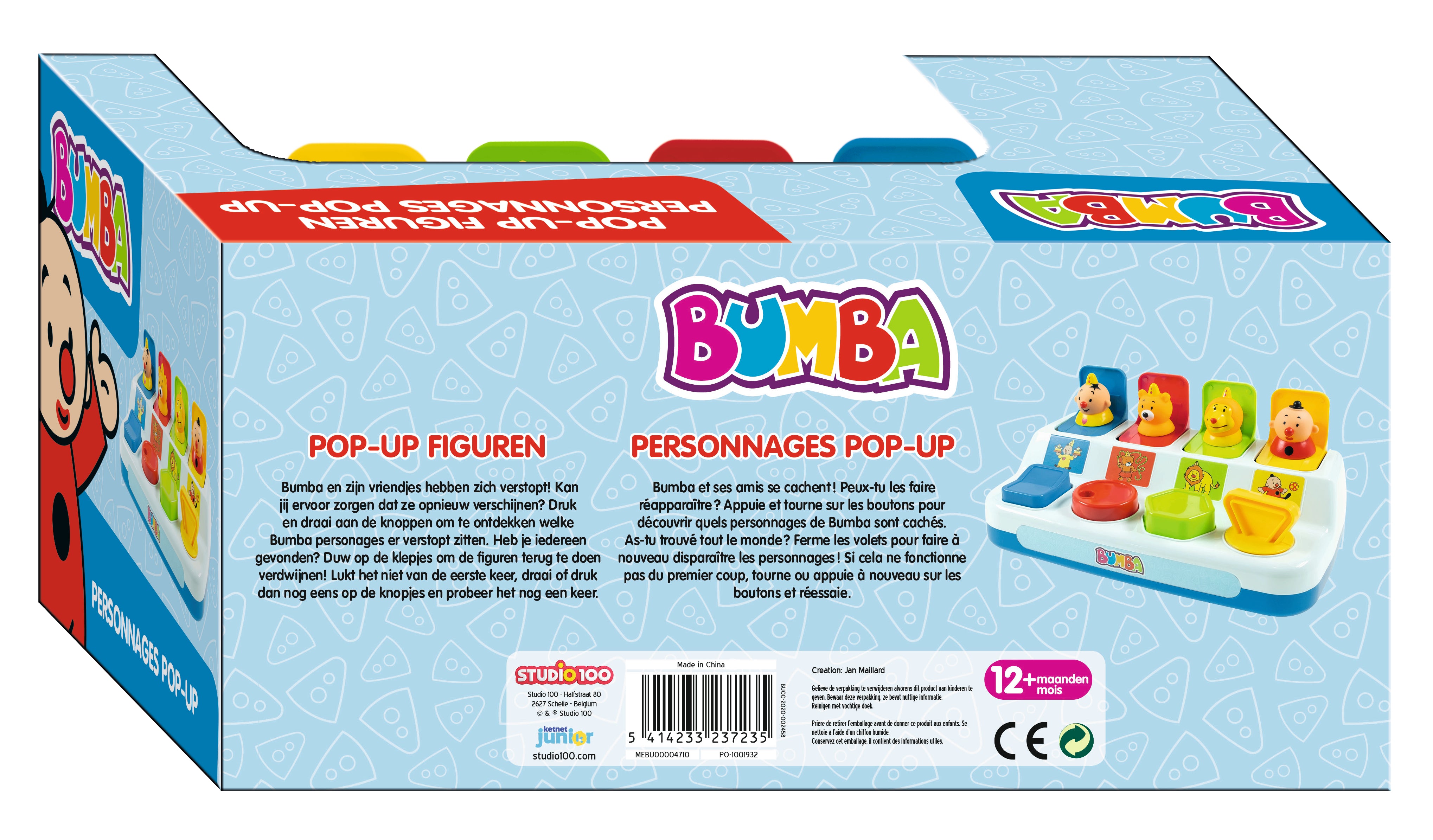 Bumba Pop-up figuren