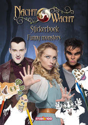 Nachtwacht Stickerboek "Funny monsters"