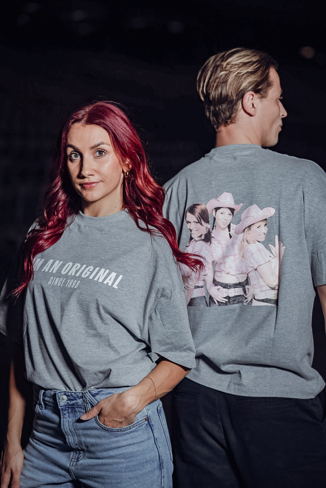 K3 Originals T-shirt Grijs - Keuze uit 2 maten - S/M of L/XL