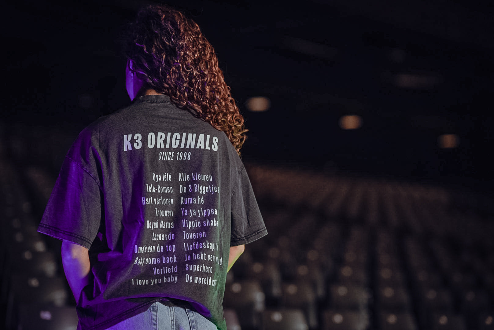 K3 Originals T-shirt Zwart - Enige echte show T-shirt met setlist