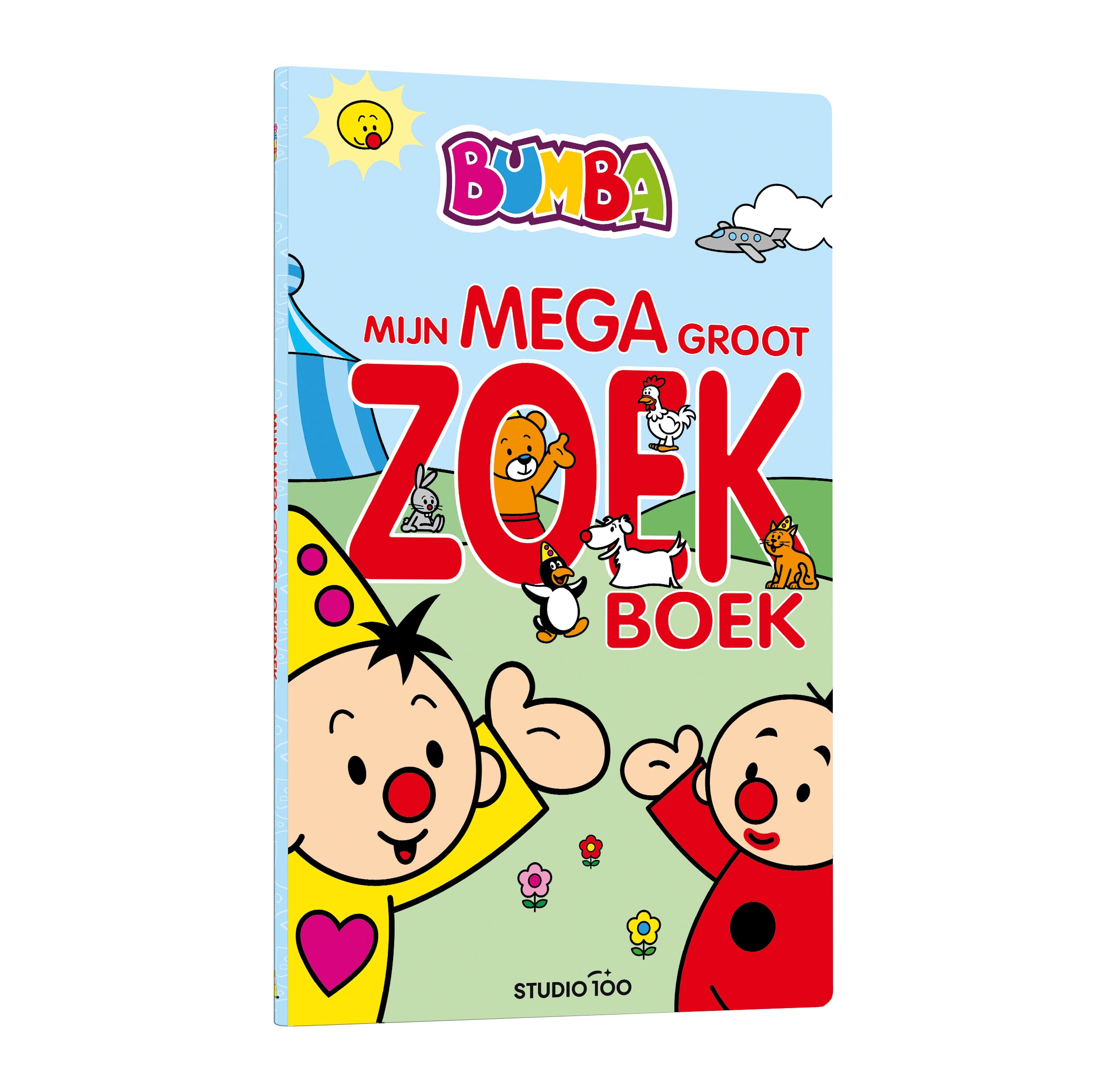Bumba Kartonboek "Mijn megagroot zoekboek" - XXL - (FSC MIX 70%)