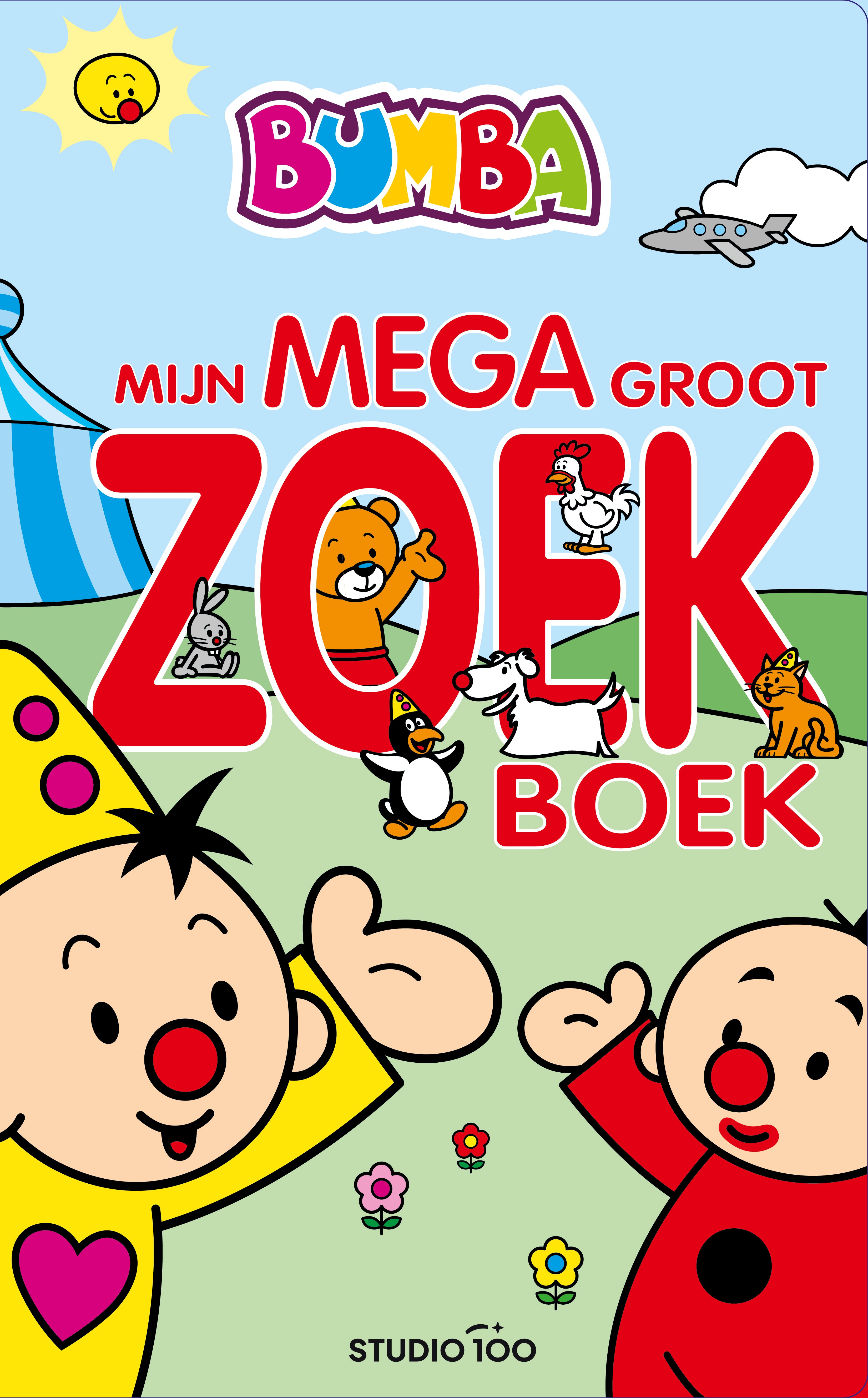 Bumba Kartonboek "Mijn megagroot zoekboek" - XXL - (FSC MIX 70%)