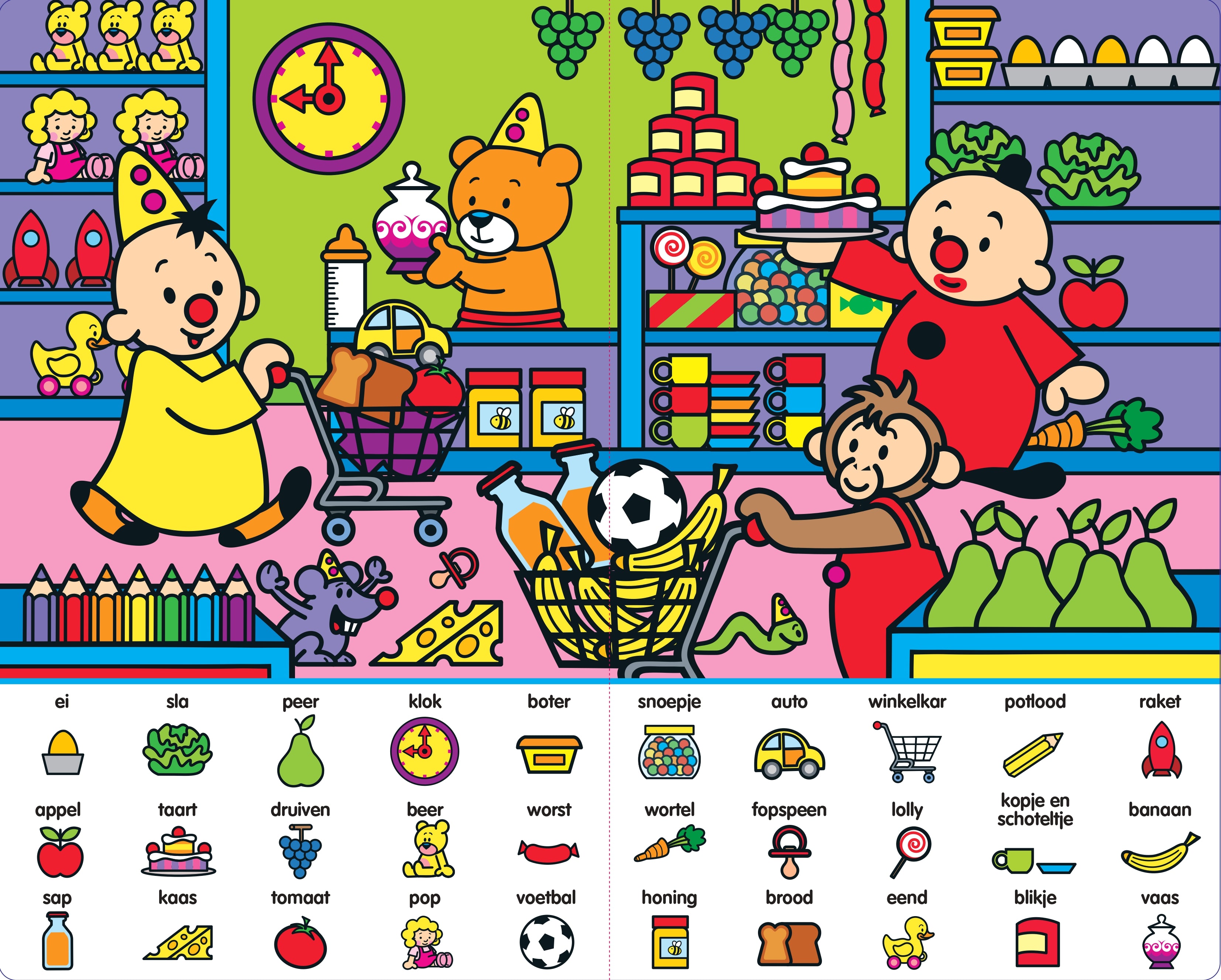 Bumba Kartonboek "Mijn megagroot zoekboek" - XXL - (FSC MIX 70%)