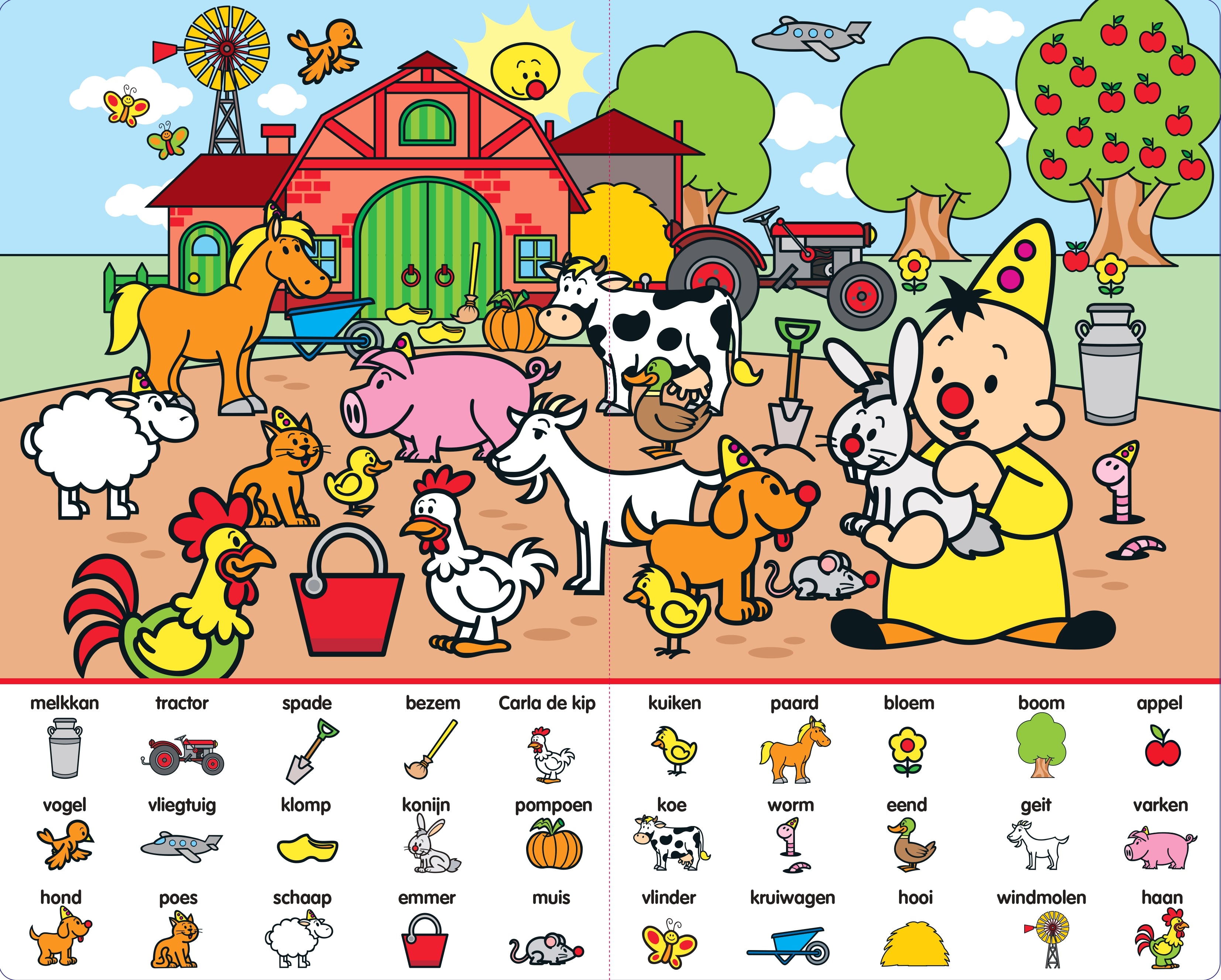 Bumba Kartonboek "Mijn megagroot zoekboek" - XXL - (FSC MIX 70%)