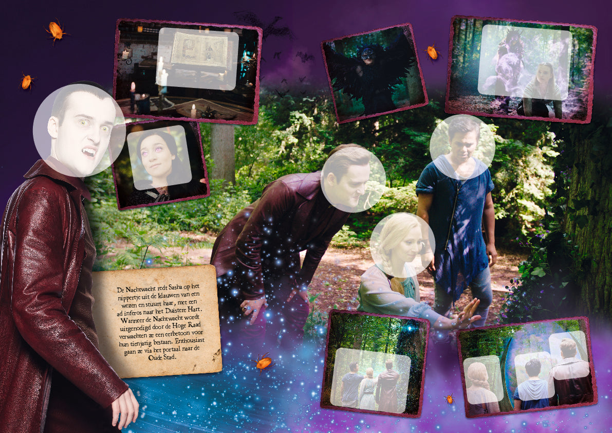 Nachtwacht Filmstickerboek "Het kristal van het kwaad"