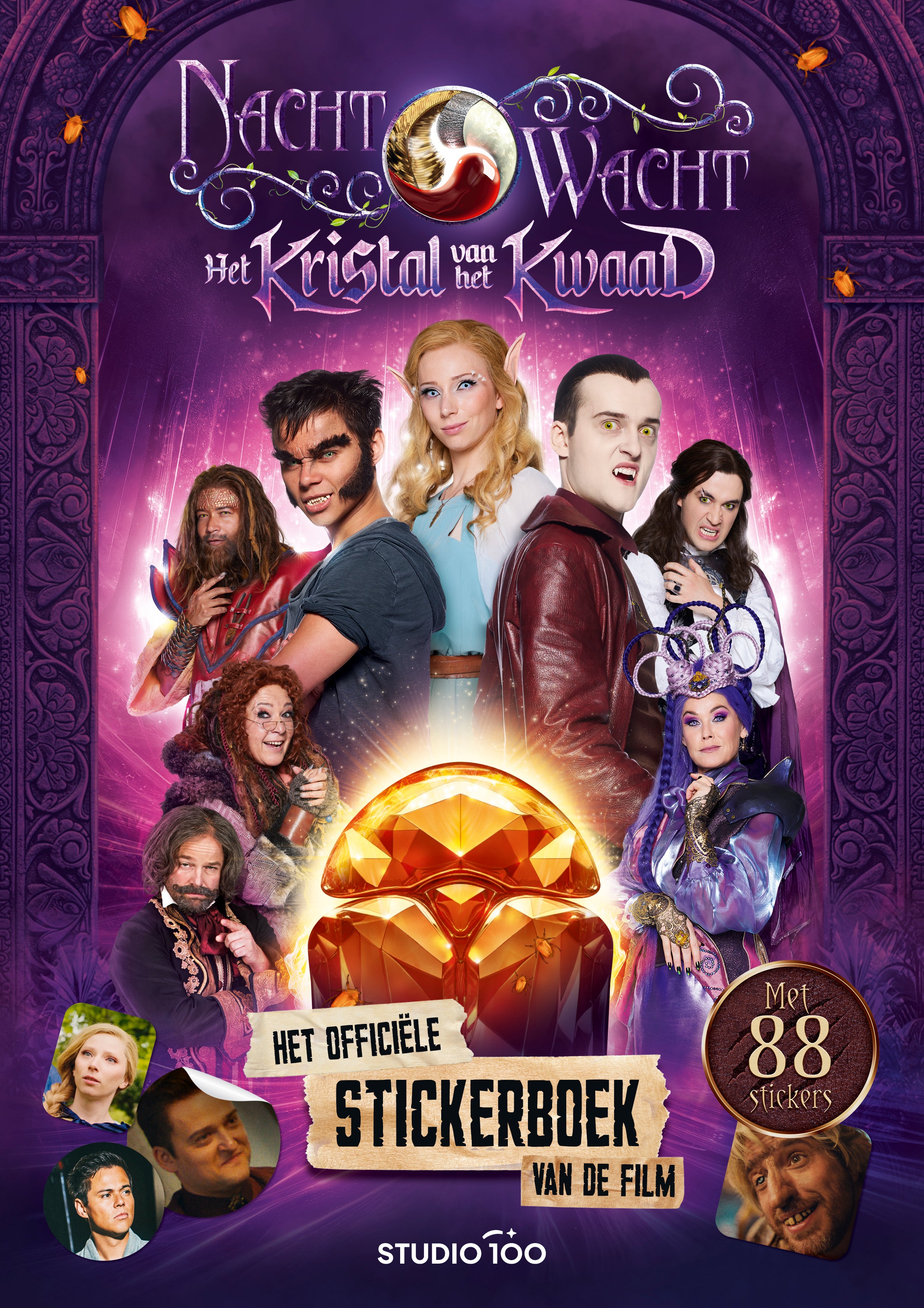Nachtwacht Filmstickerboek "Het kristal van het kwaad"