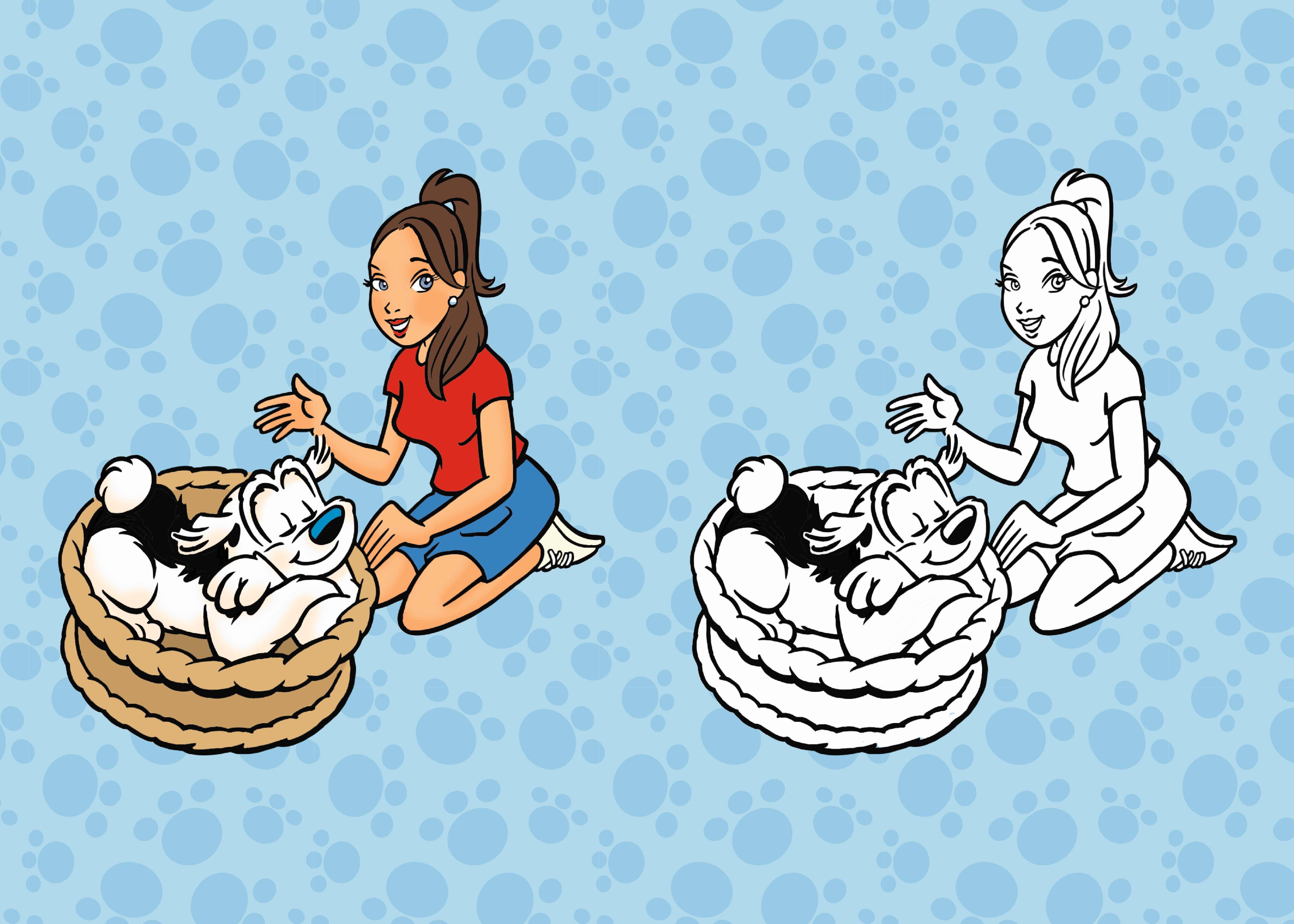 Samson & Marie Kleurboek - Denim (Fsc Mix 70%)