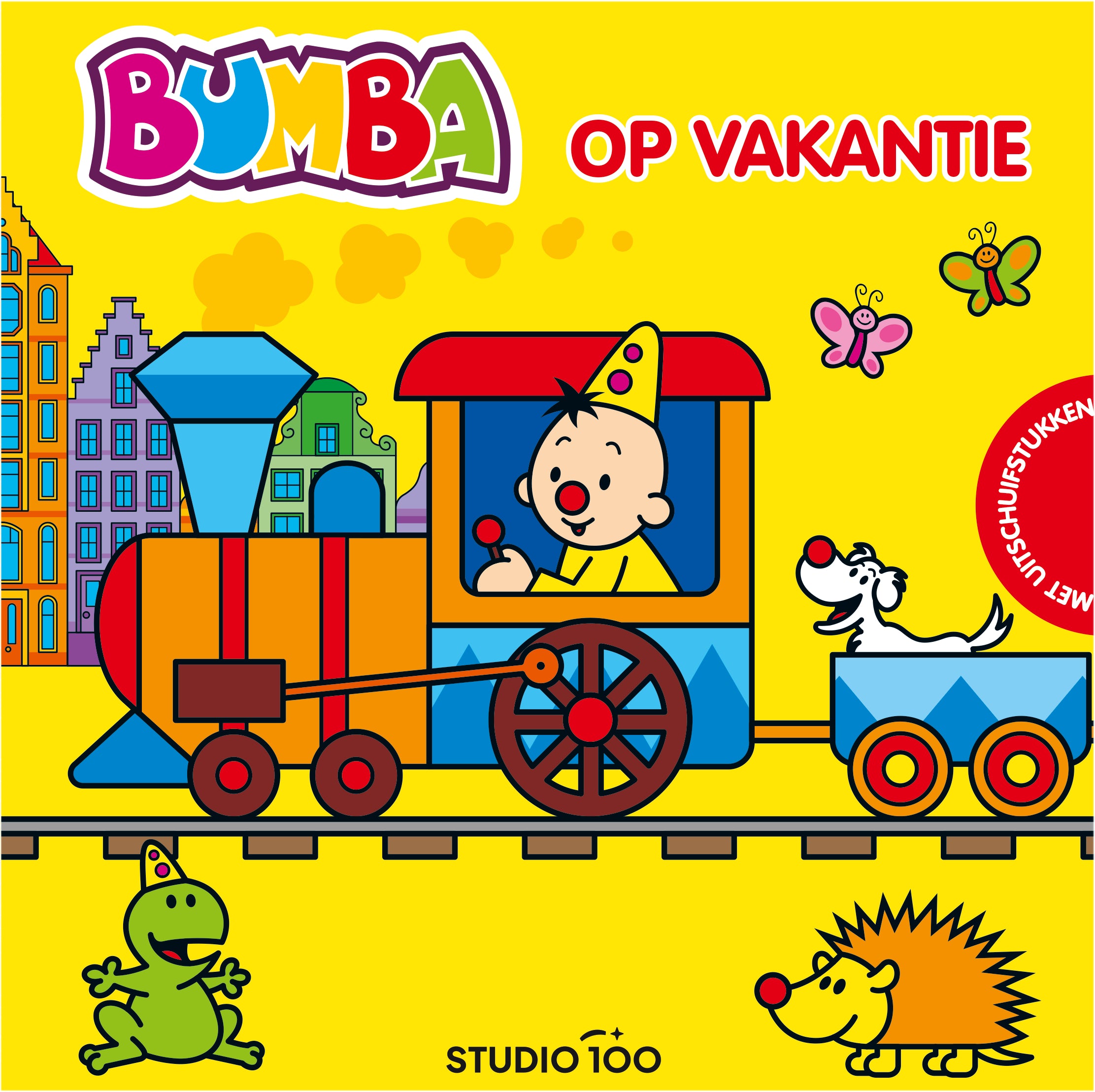Bumba Uitschuifbaar Kartonboek - Op Vakantie (Fsc Mix 70%)