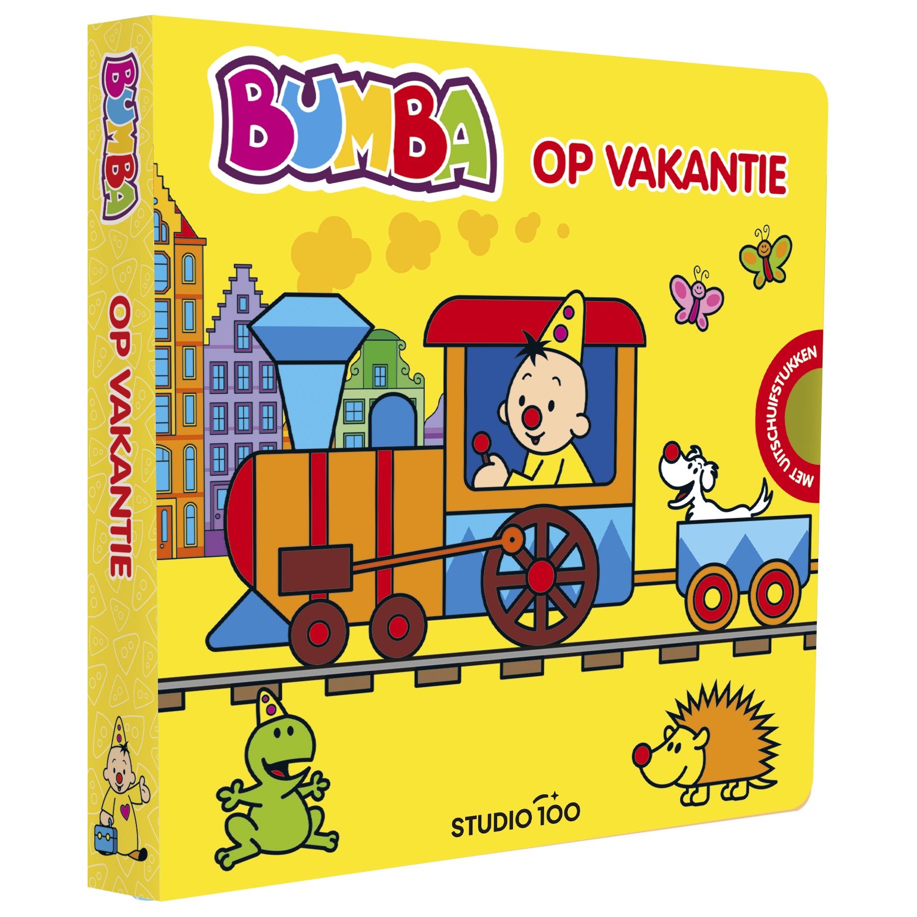 Bumba Uitschuifbaar Kartonboek - Op Vakantie (Fsc Mix 70%)
