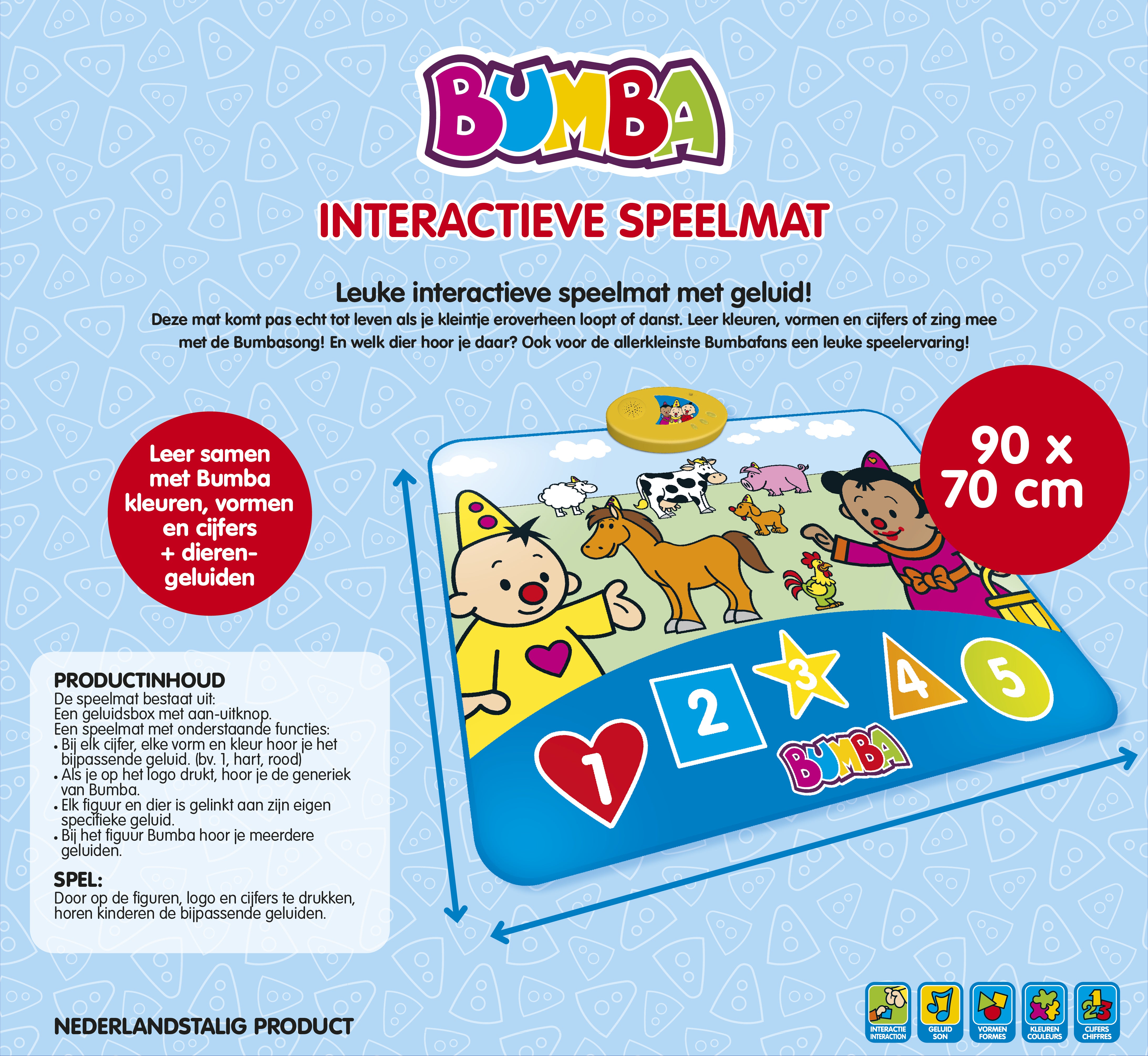 Bumba Interactieve Speelmat - Dieren