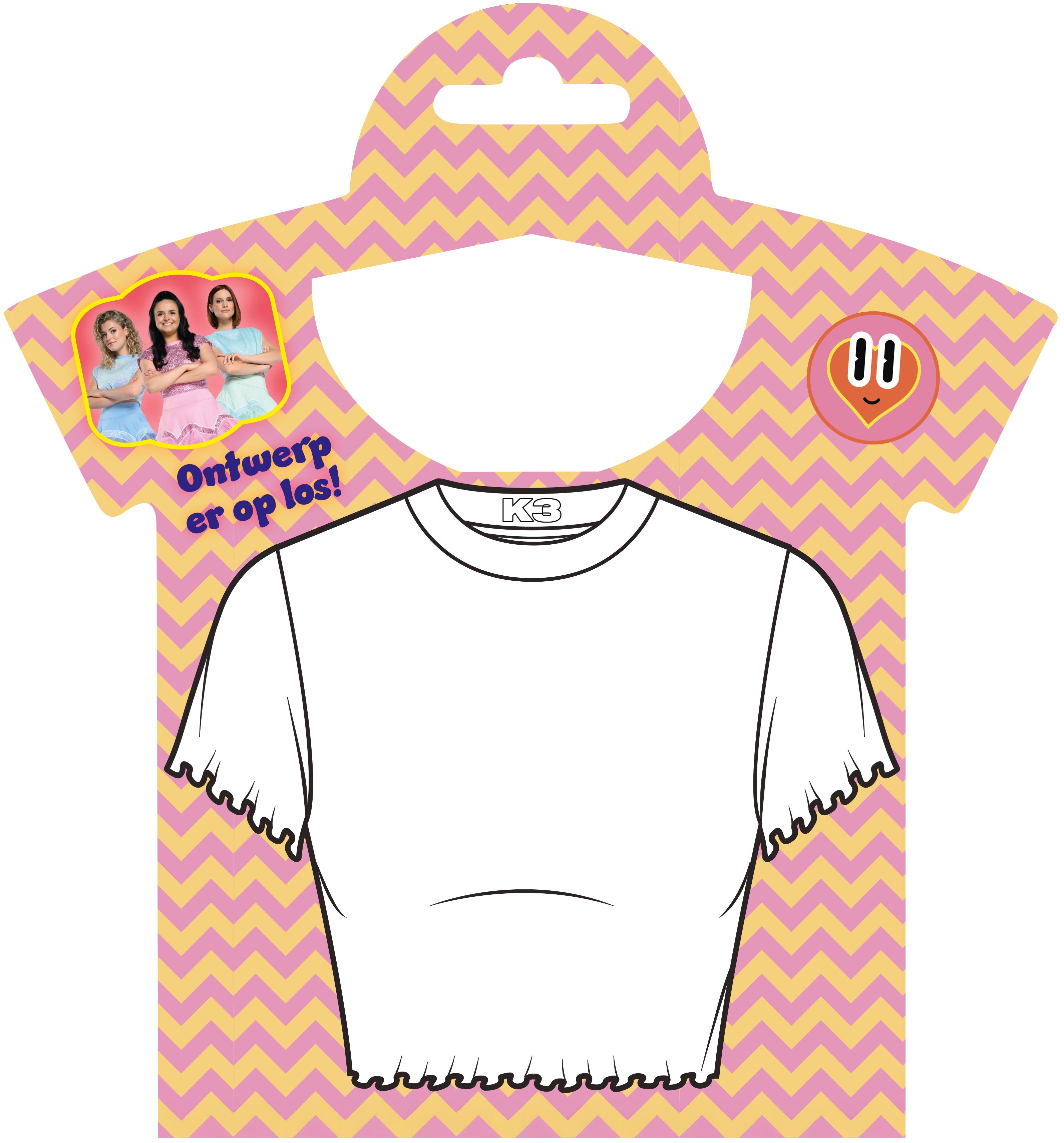 K3 Doeboek - T-Shirt Designer (Fsc Mix 70%)