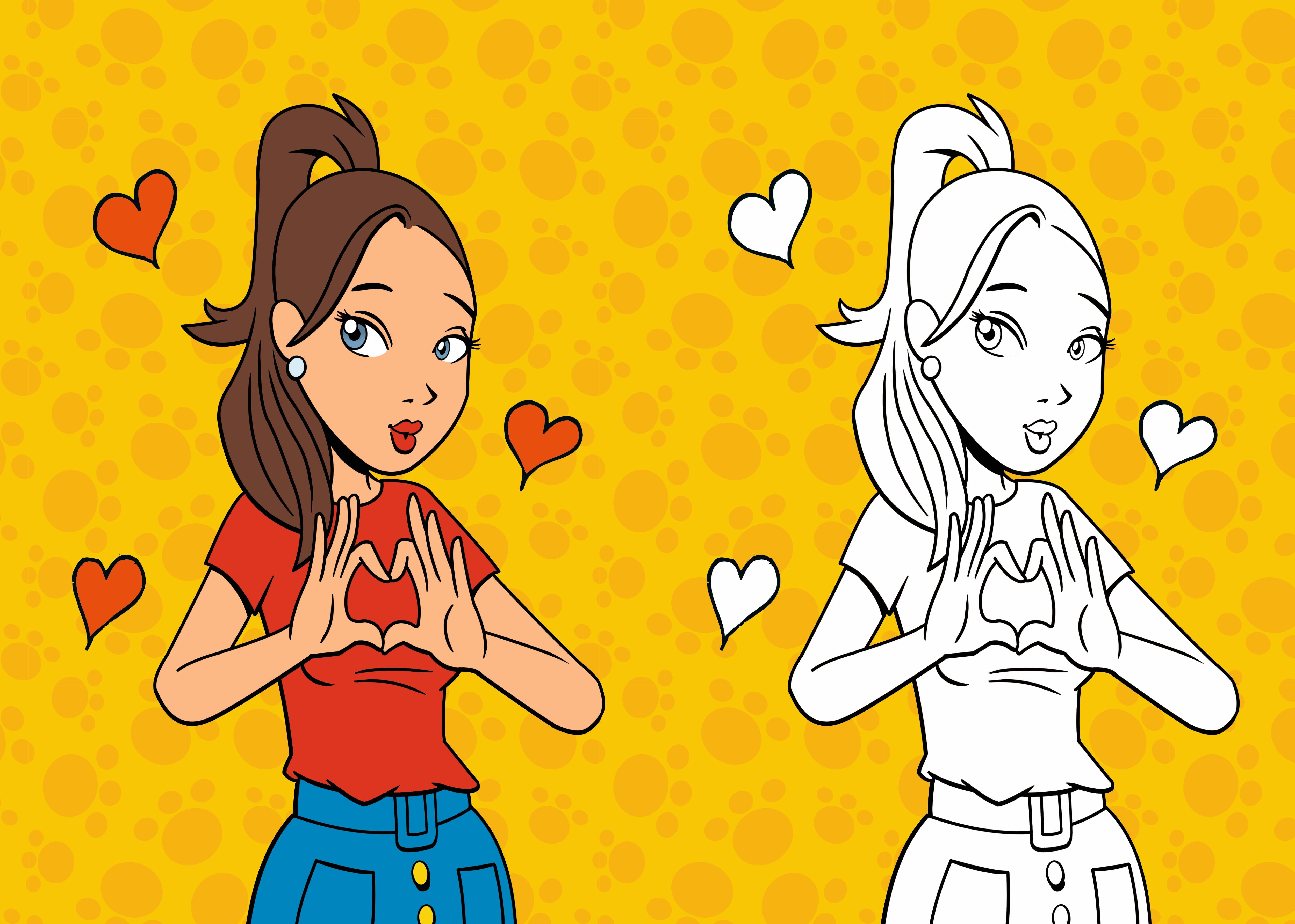 Samson & Marie Kleurboek - Denim (Fsc Mix 70%)