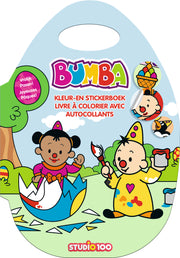 Bumba Kleur En Stickerboek - Pasen
