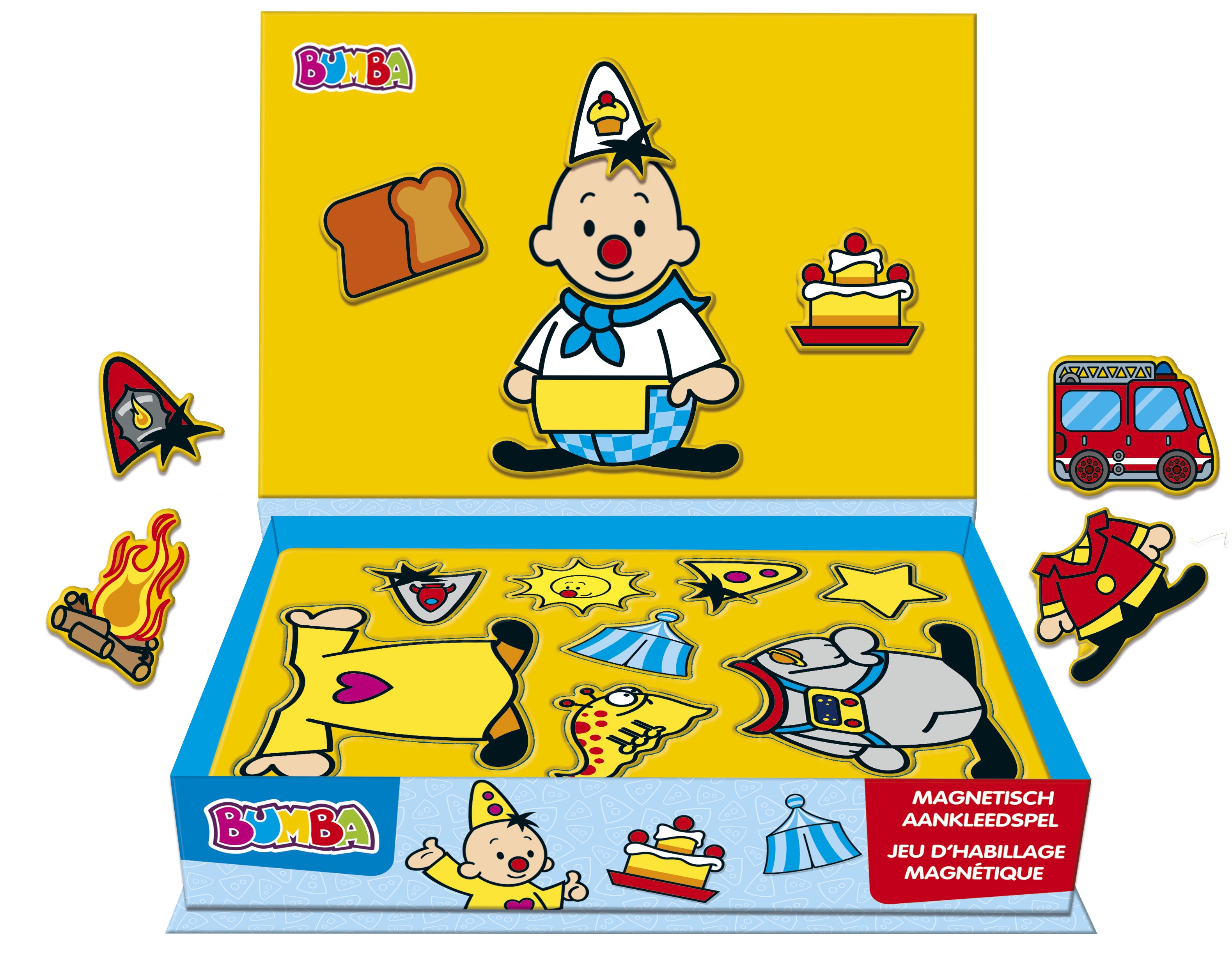 Bumba Magnetisch Aankleedspel - Beroepen