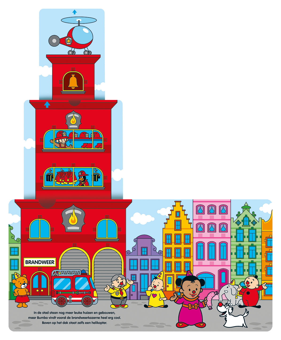 Bumba Uitschuifbaar Kartonboek - Op Vakantie (Fsc Mix 70%)