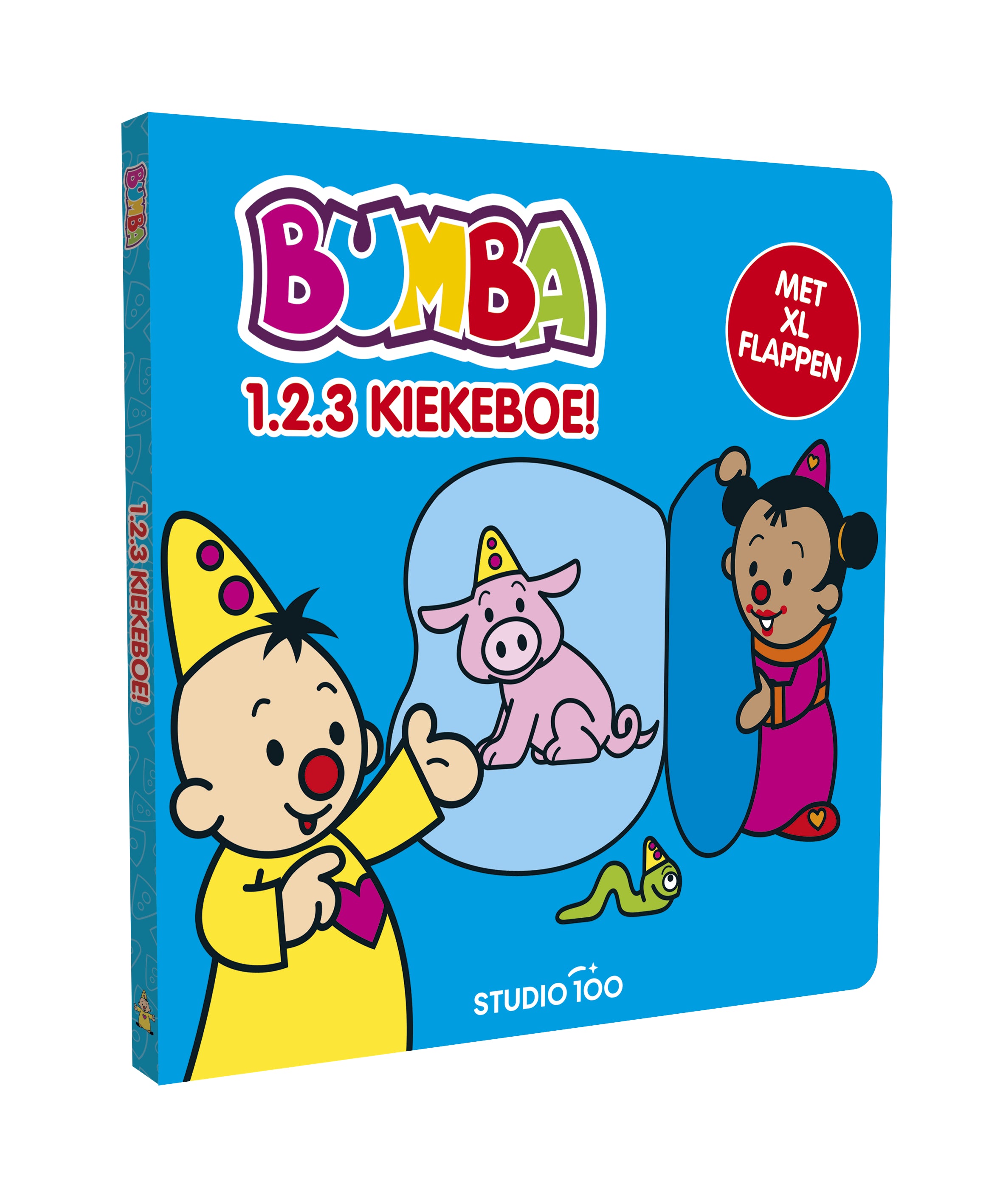 Bumba Kartonboek - 1, 2 , 3 Kiekeboe! (Fsc Mix 70%)