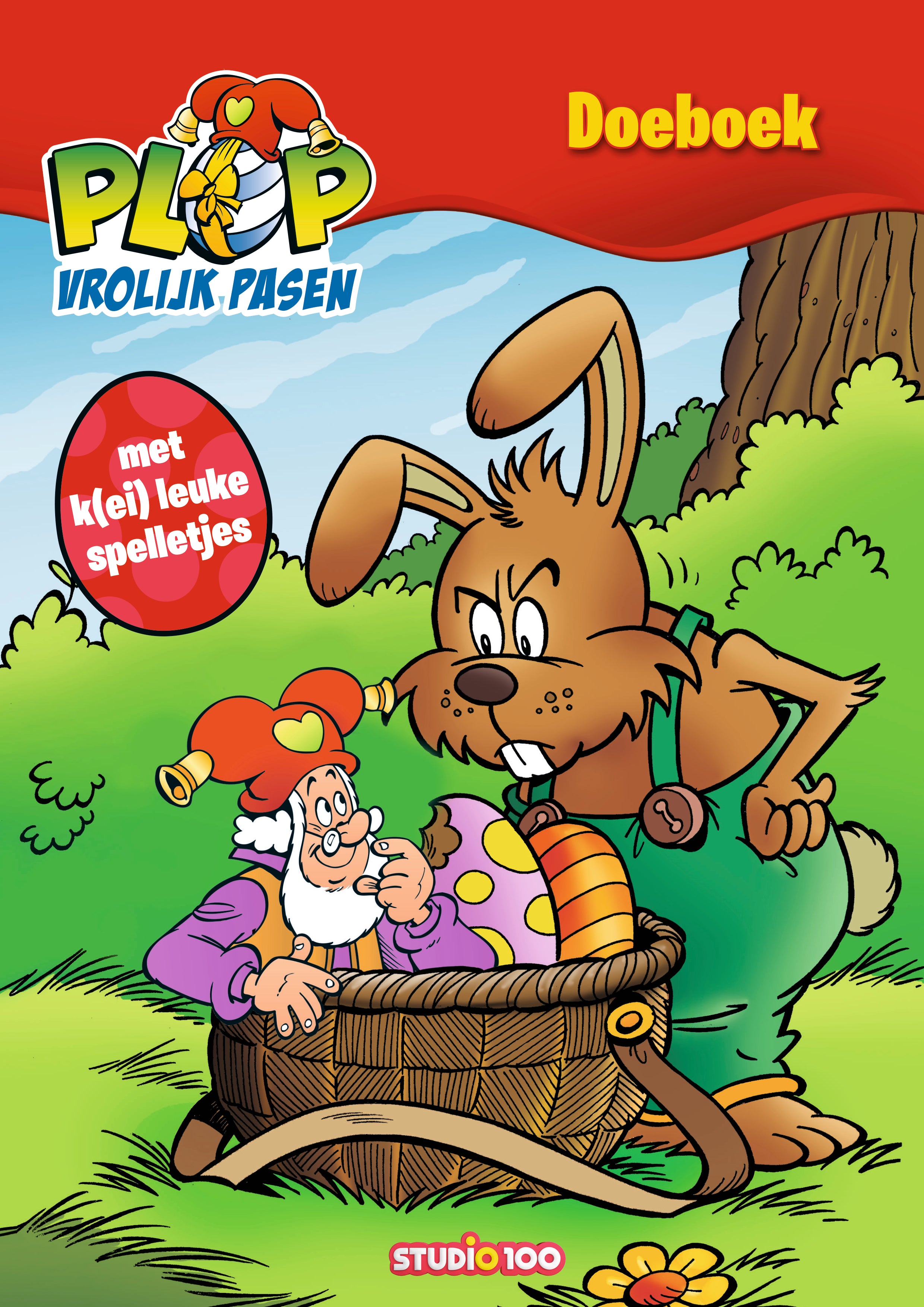 Kabouter Plop Doeboek - Pasen