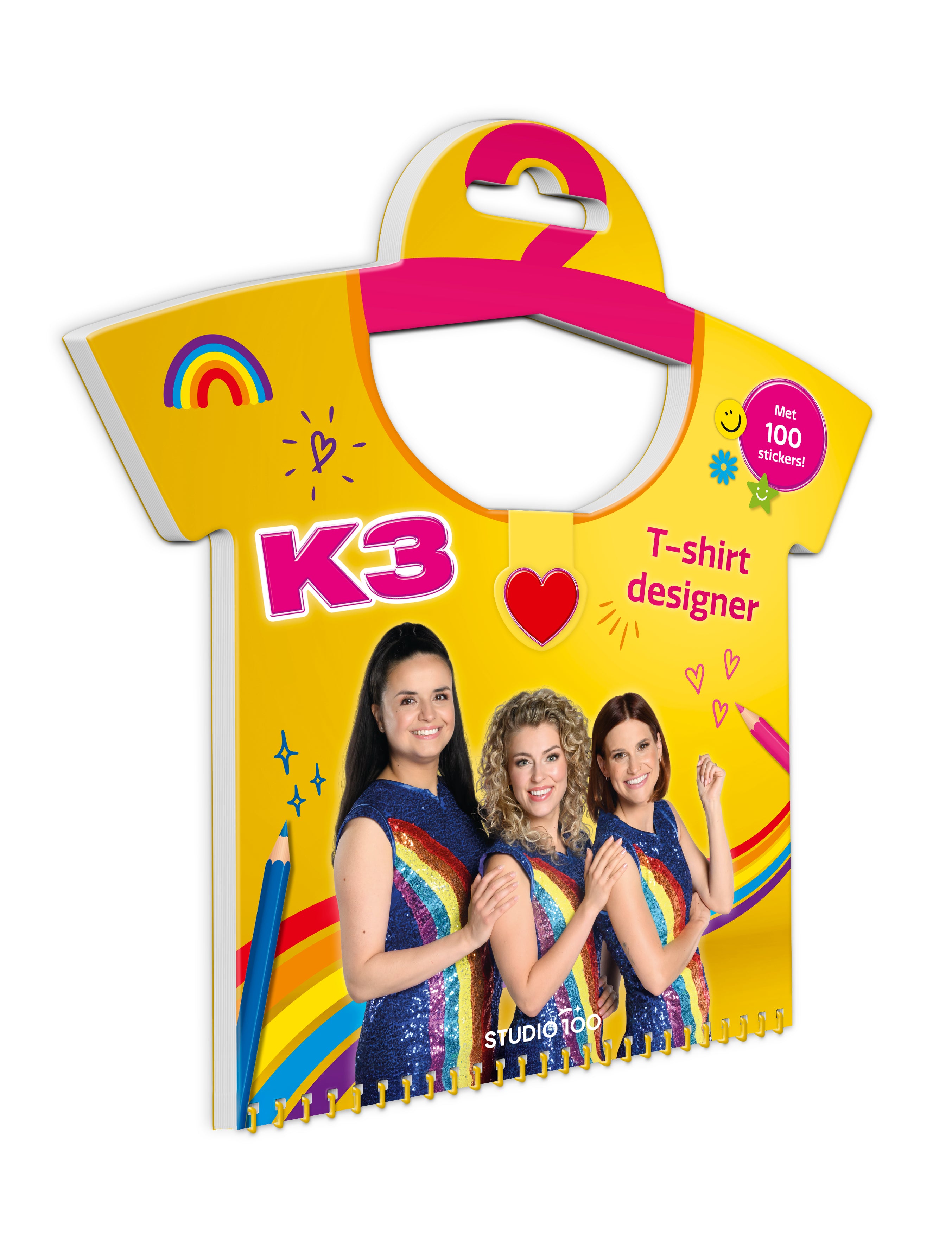 K3 Doeboek - T-Shirt Designer (Fsc Mix 70%)