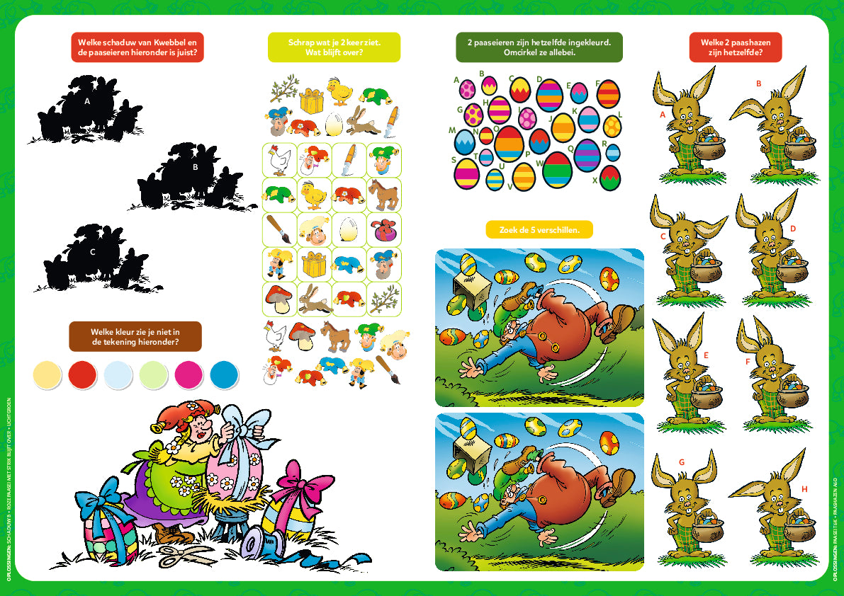Kabouter Plop Doeboek - Pasen