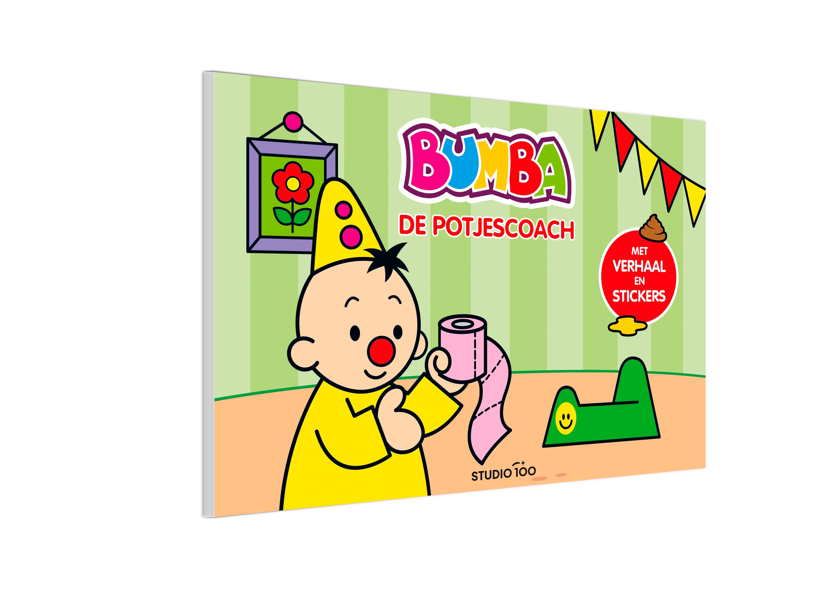 Bumba Stickerboek - De potjescoach - FSC