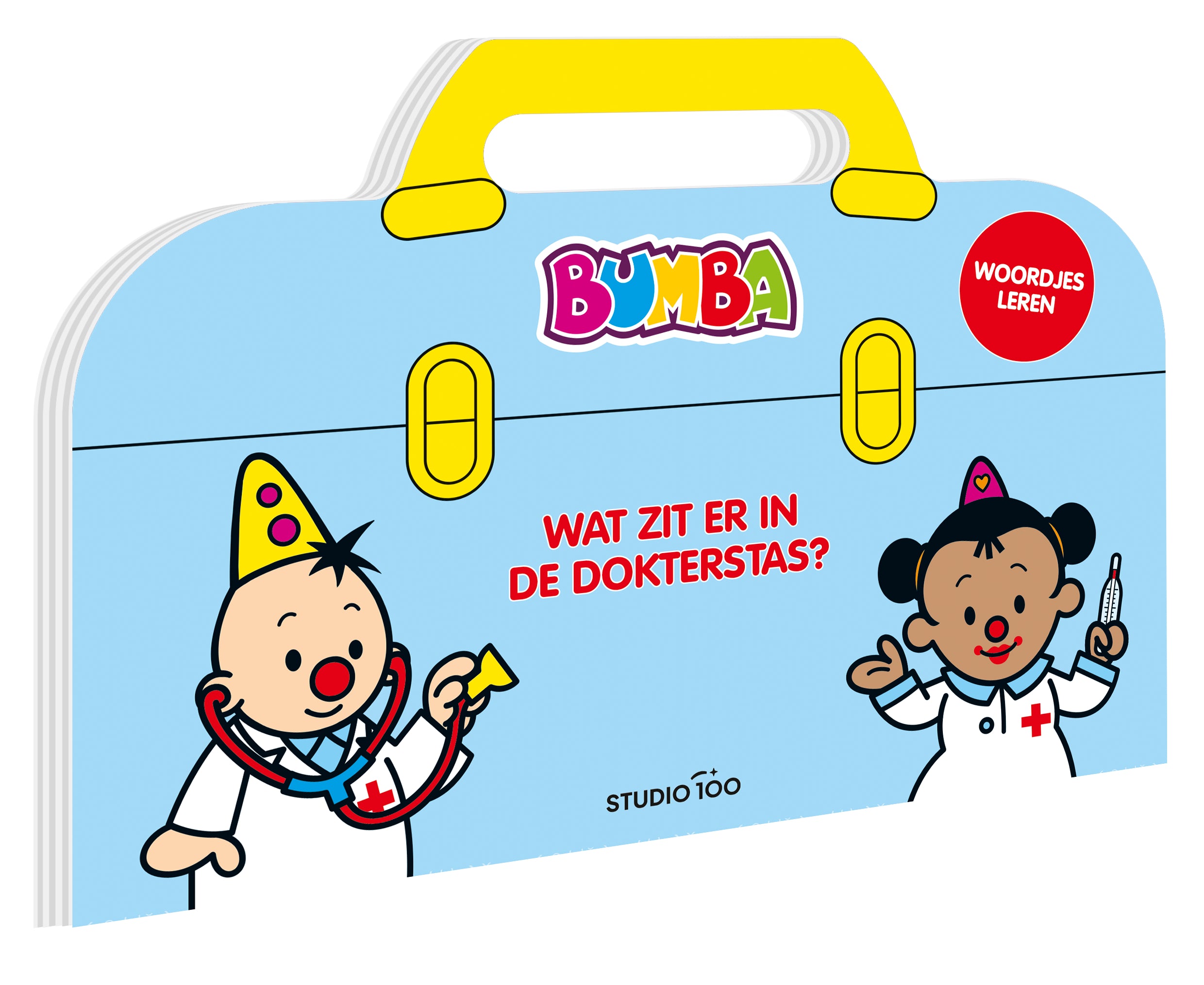 Bumba Vormkartonboek - Wat zit er in de dokterstas? - FSC
