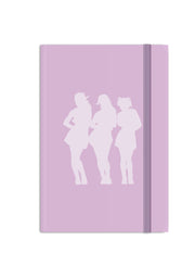 K3 Originals Notitieboek - Hardcover met Elastiek - 14 x 21 cm - Lijntjespapier