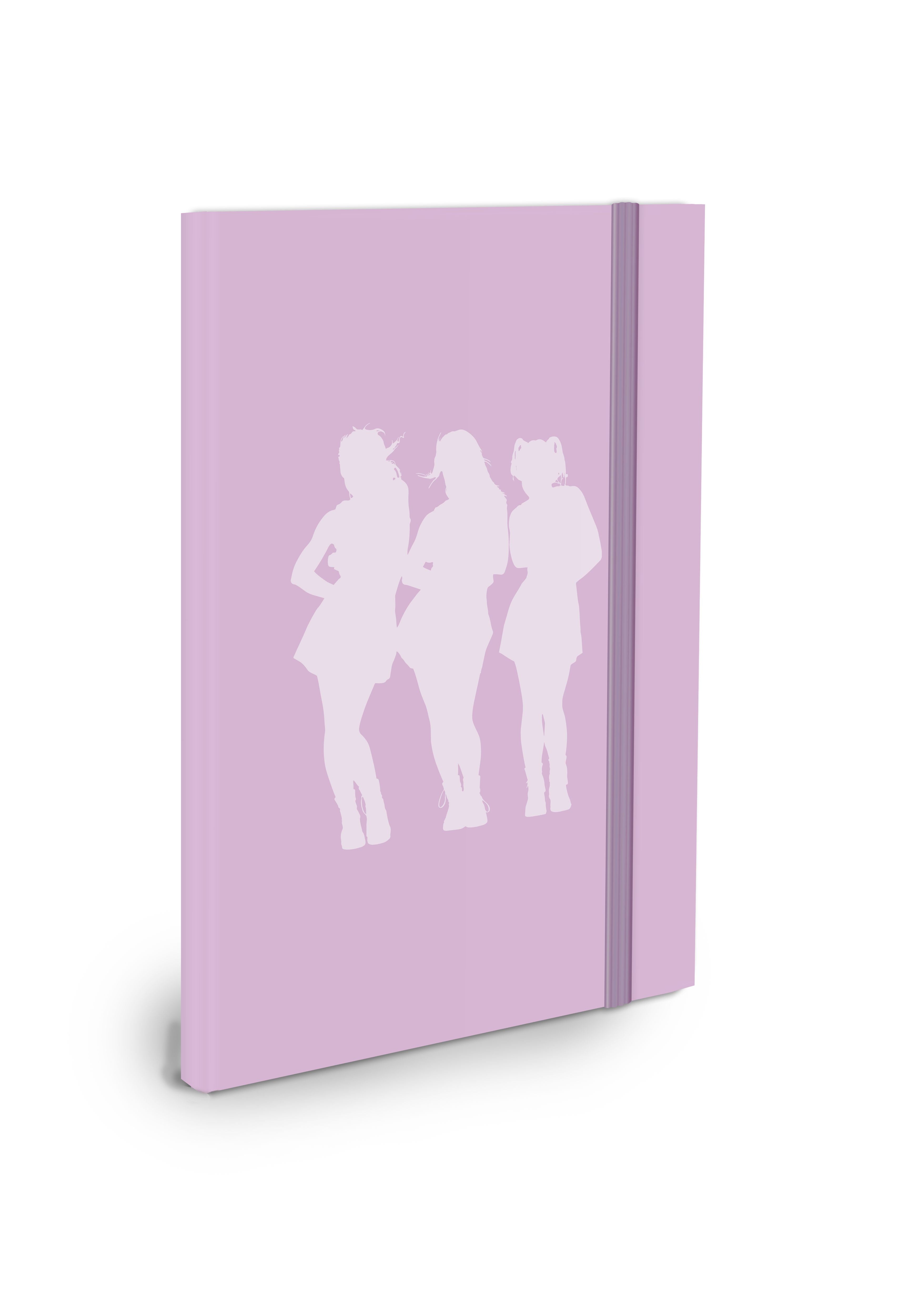 K3 Originals Notitieboek - Hardcover met Elastiek - 14 x 21 cm - Lijntjespapier