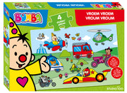 Bumba Puzzel Vroem vroem - 4 stukken