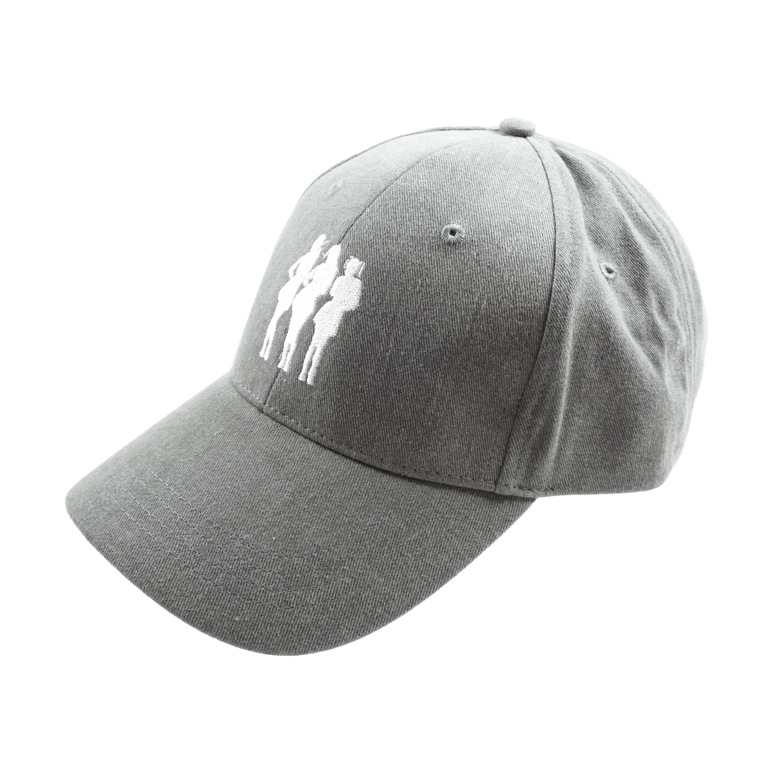K3 Verkleedhoofddeksel "K3 Originals" – Karen – Kristel – Kathleen - Pet – Baseball Cap – Vintage – Grijs