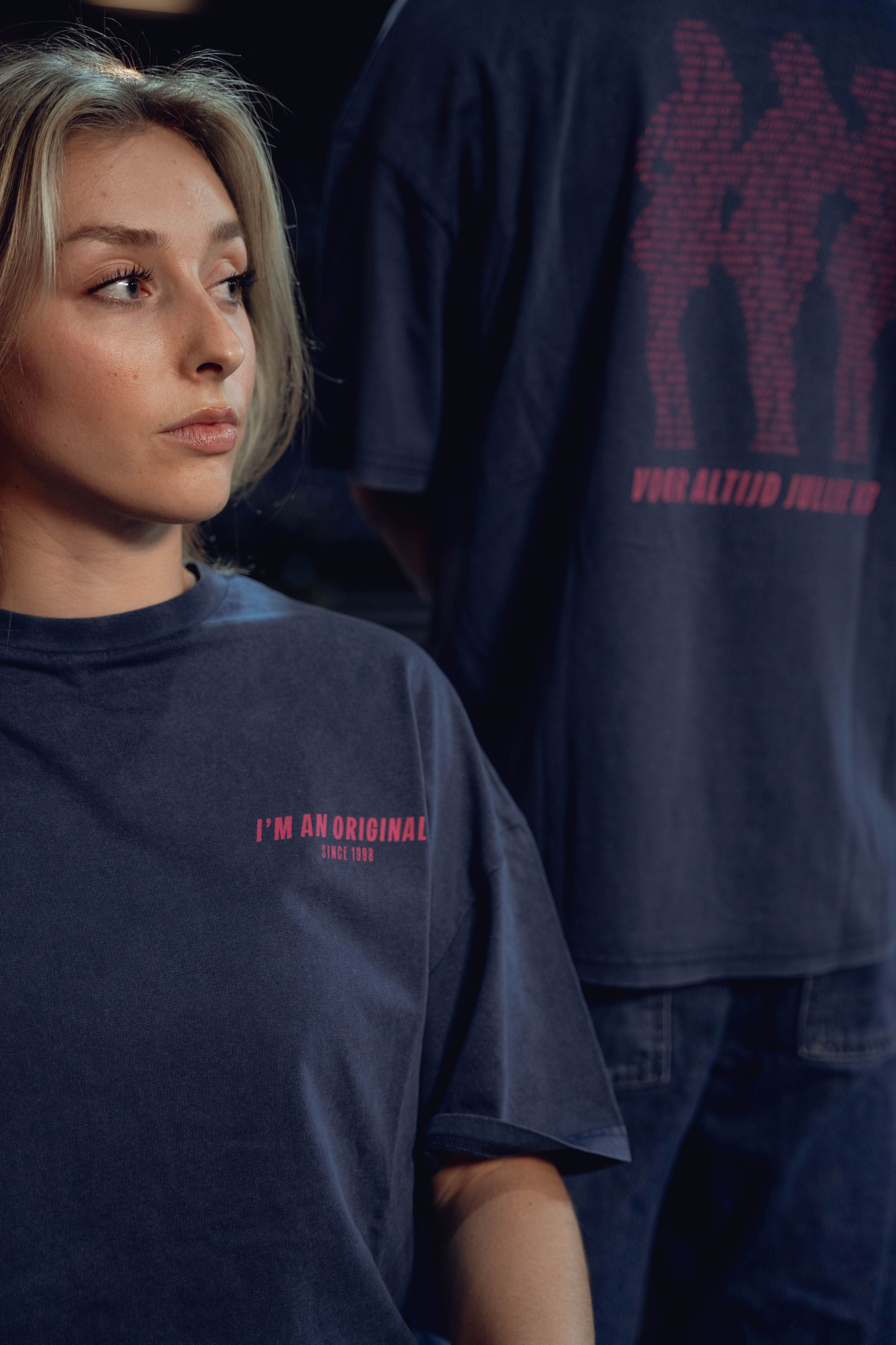 K3 Originals T-shirt washed blue