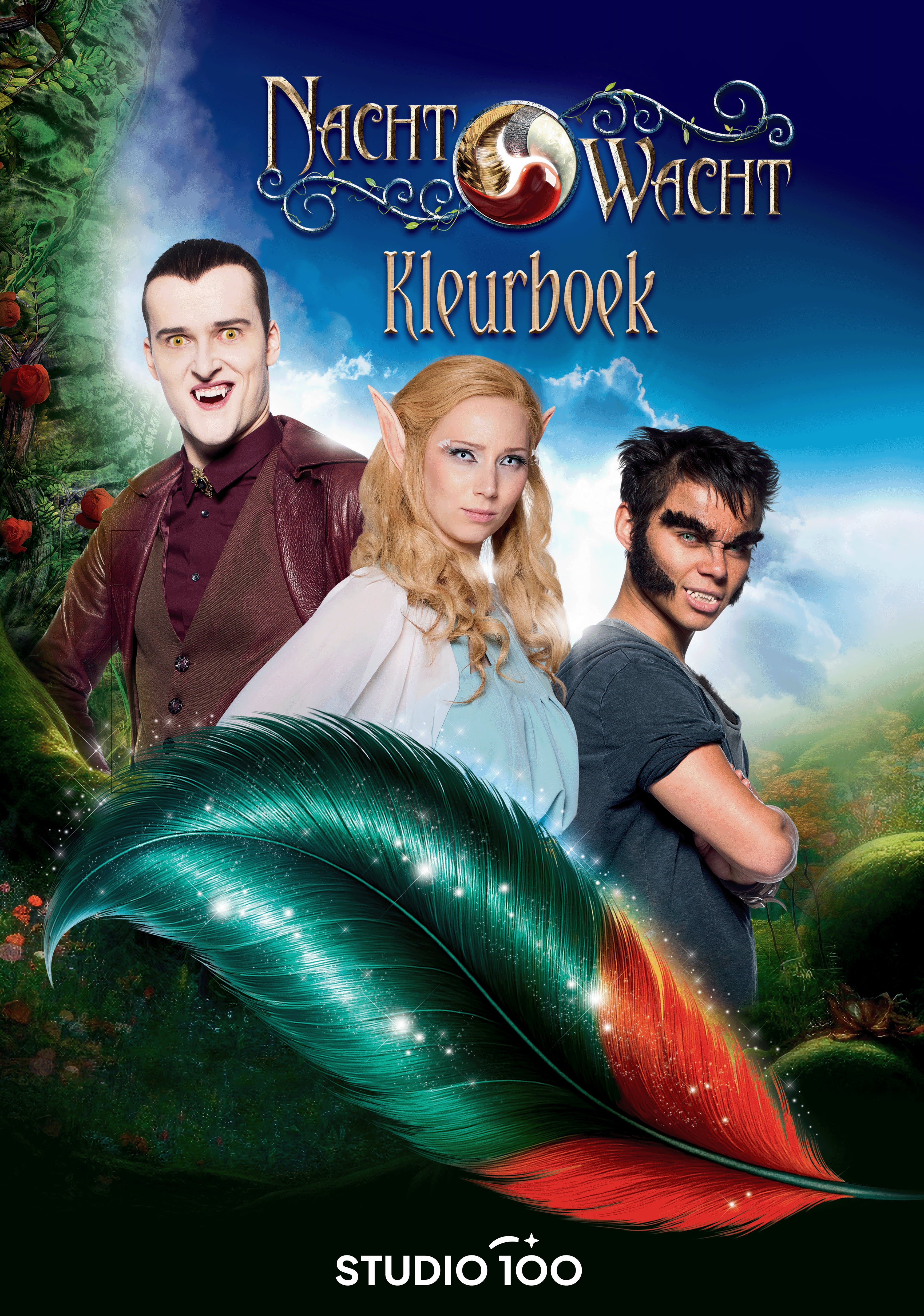 Nachtwacht Kleurboek - De Magische Veer