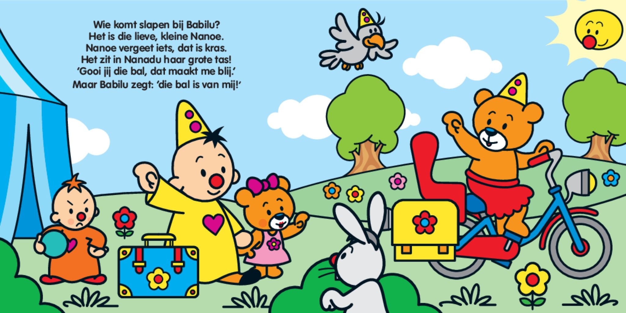 Bumba - Kartonboek met flapjes -  Samen spelen, samen delen - FSC
