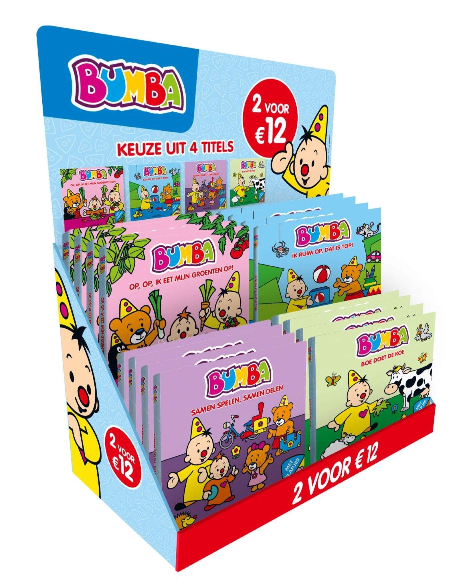Bumba - Kartonboek met flapjes -  Samen spelen, samen delen - FSC