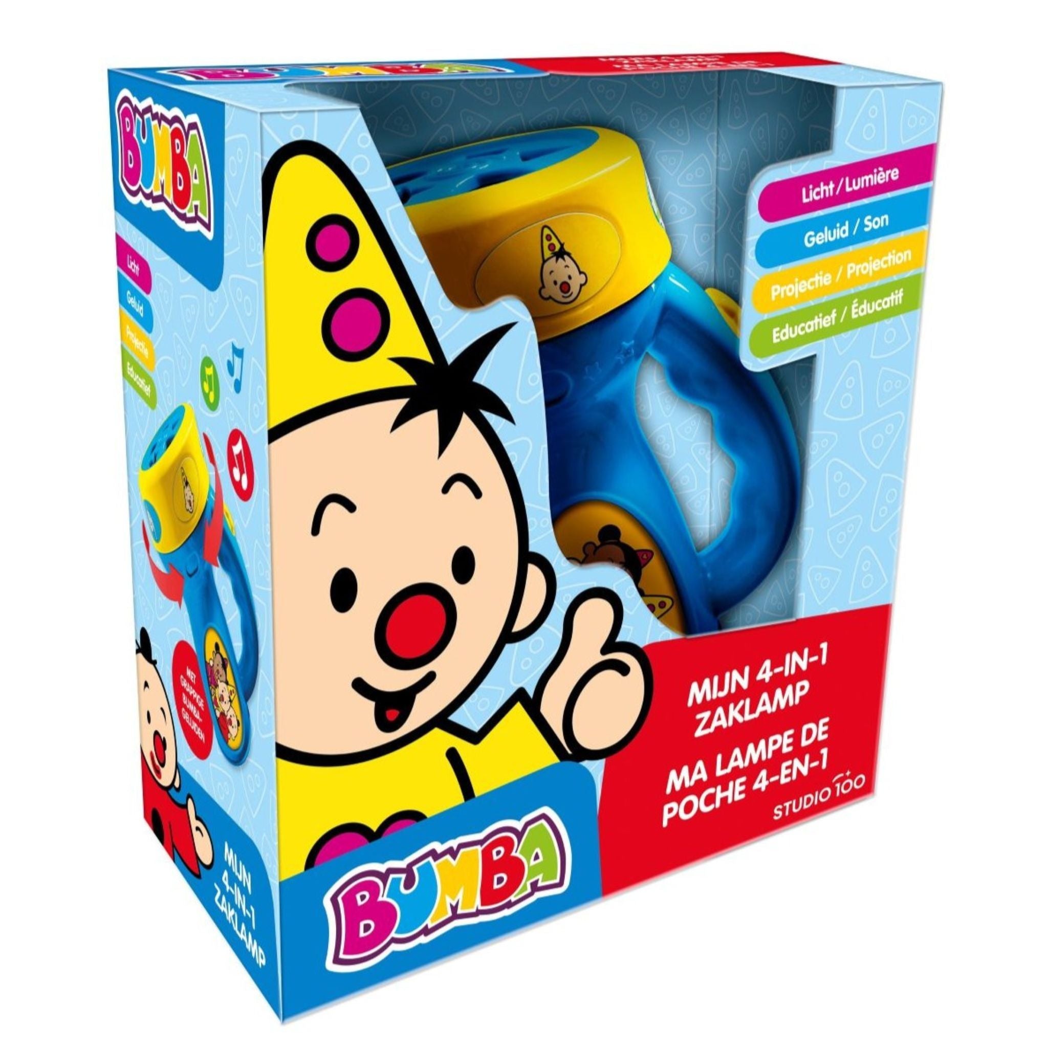Bumba - Interactief speelgoed - Mijn 4-in-1 zaklamp