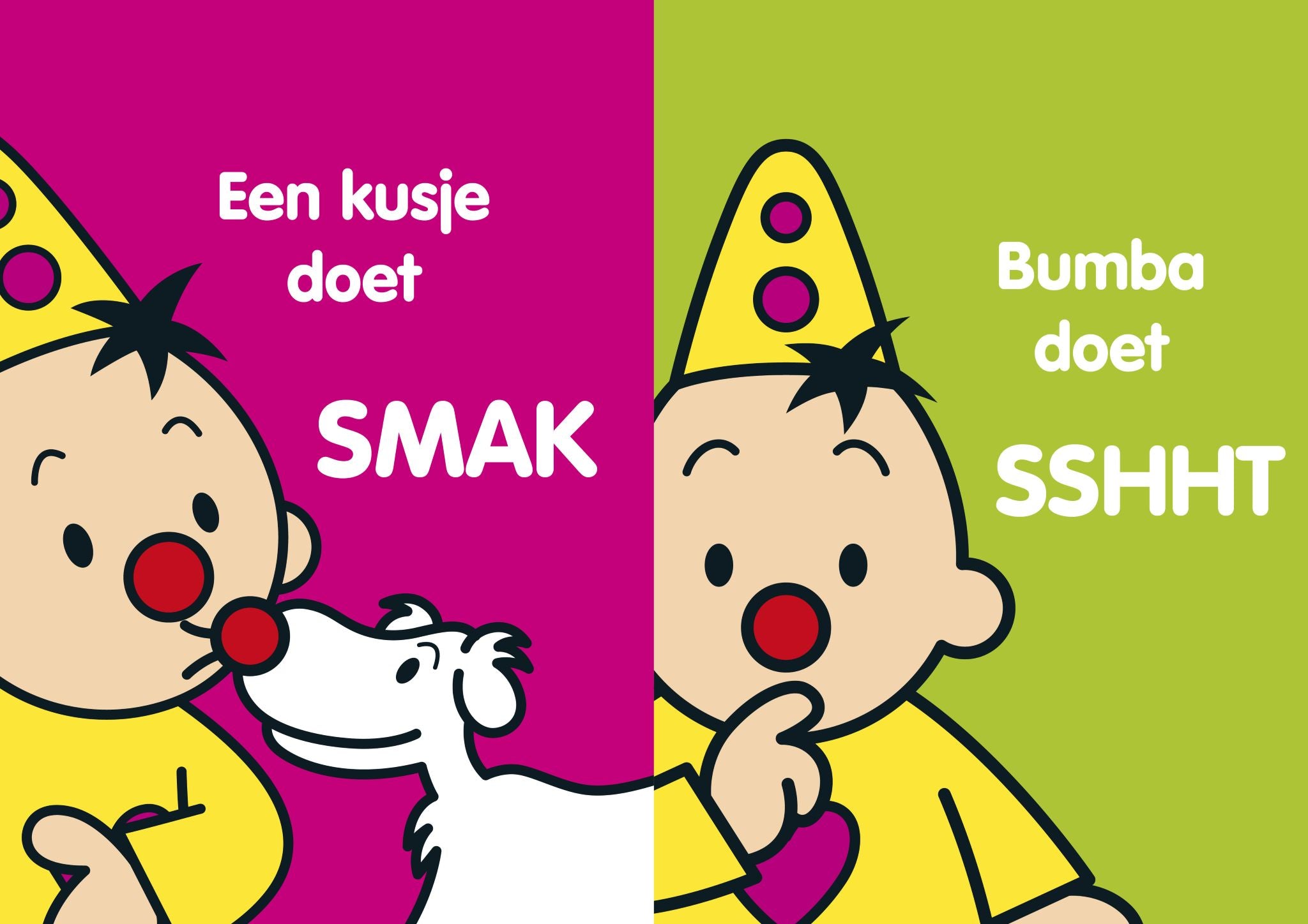 Bumba - Kartonboek A4 - Geluidenboek zonder geluid (want dat maak jij) - FSC