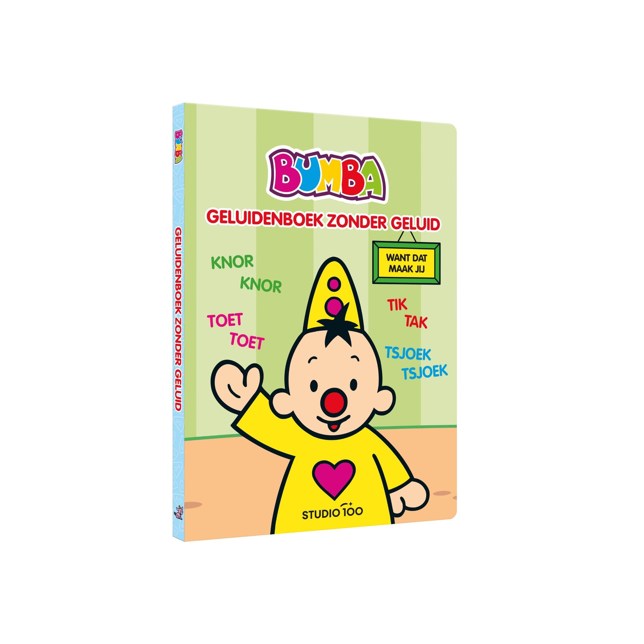 Bumba - Kartonboek A4 - Geluidenboek zonder geluid (want dat maak jij) - FSC