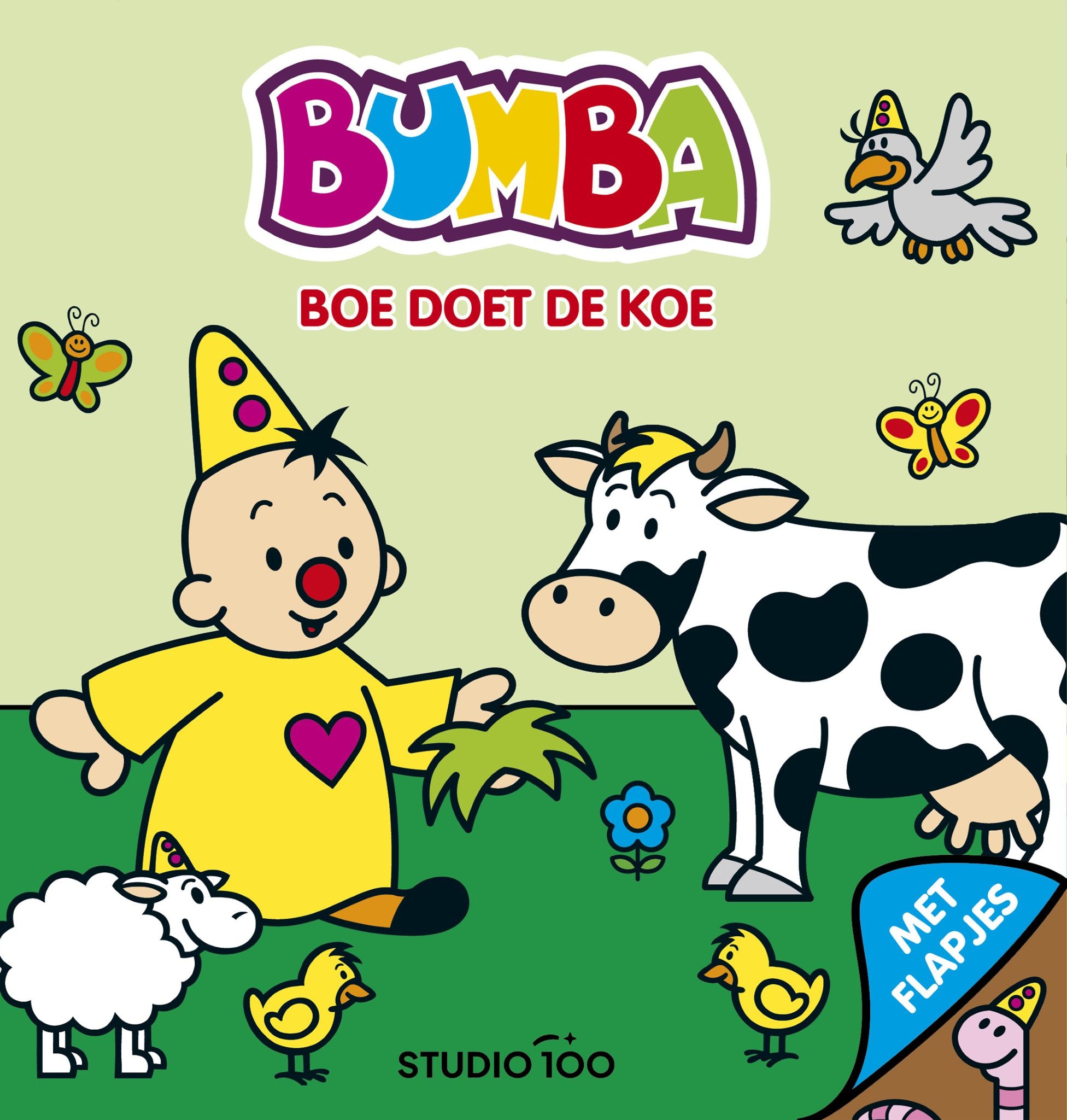 Bumba - Kartonboek met flapjes - Boe doet de koe - FSC