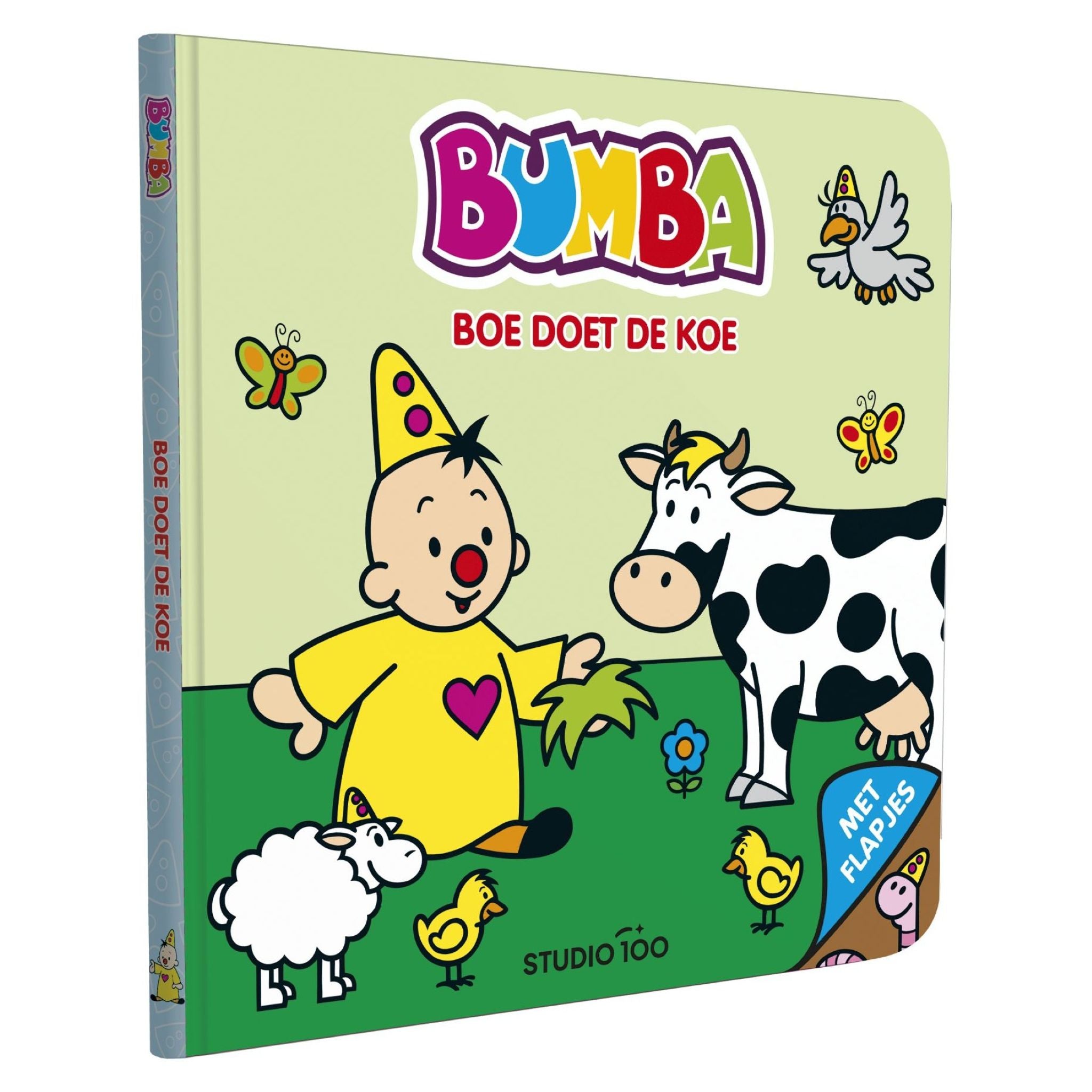 Bumba - Kartonboek met flapjes - Boe doet de koe - FSC
