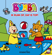 Bumba - Kartonboek met flapjes - Ik ruim op, dat is top! - FSC