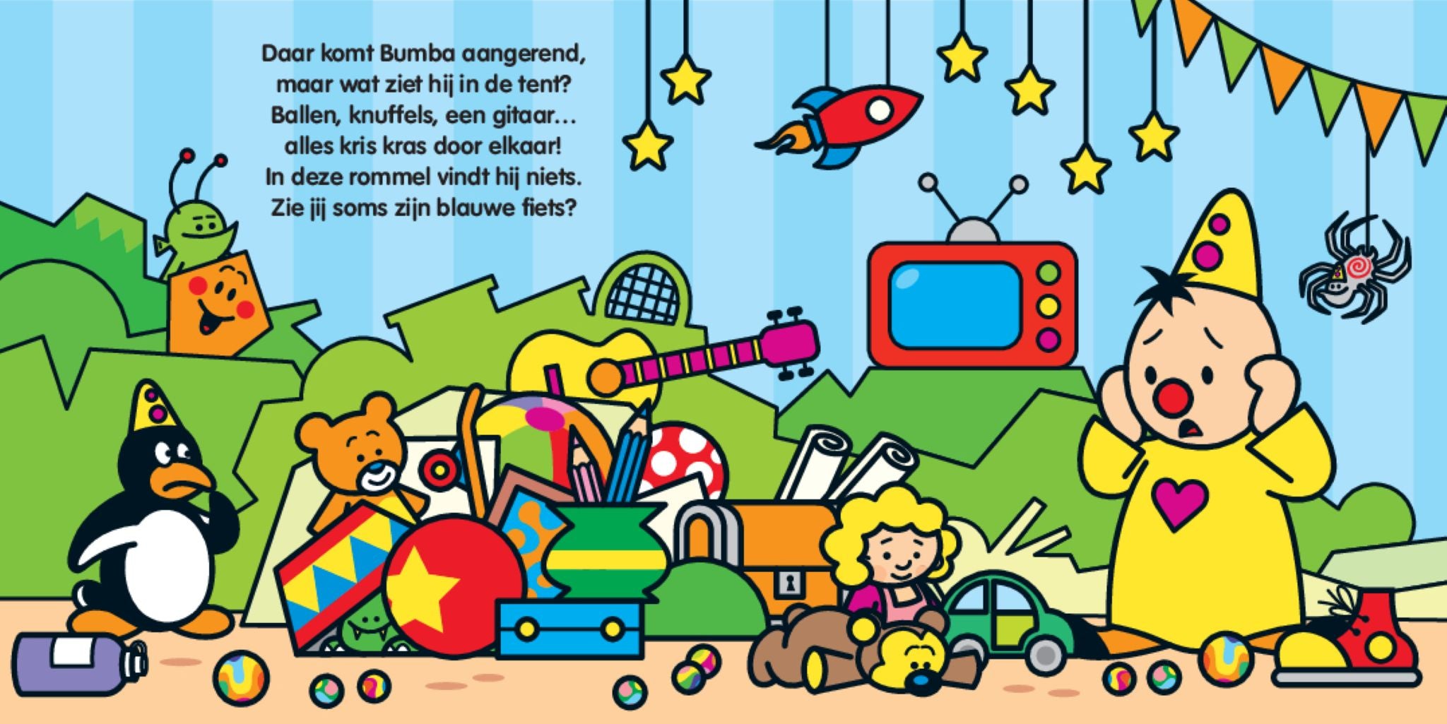 Bumba - Kartonboek met flapjes - Ik ruim op, dat is top! - FSC